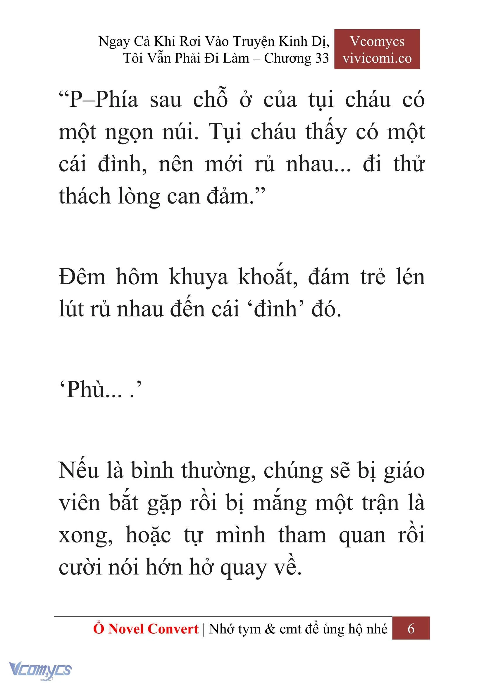 [Novel] Ngay Cả Khi Rơi Vào Truyện Kinh Dị, Tôi Vẫn Phải Đi Làm Chapter  33 - 8