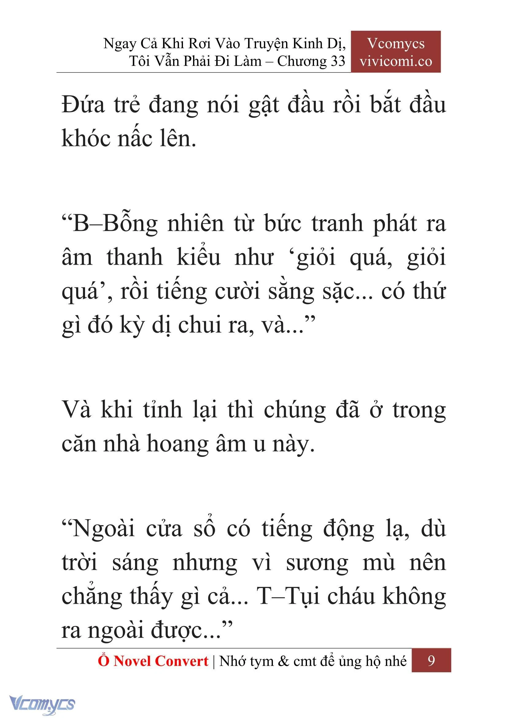 [Novel] Ngay Cả Khi Rơi Vào Truyện Kinh Dị, Tôi Vẫn Phải Đi Làm Chapter  33 - 11