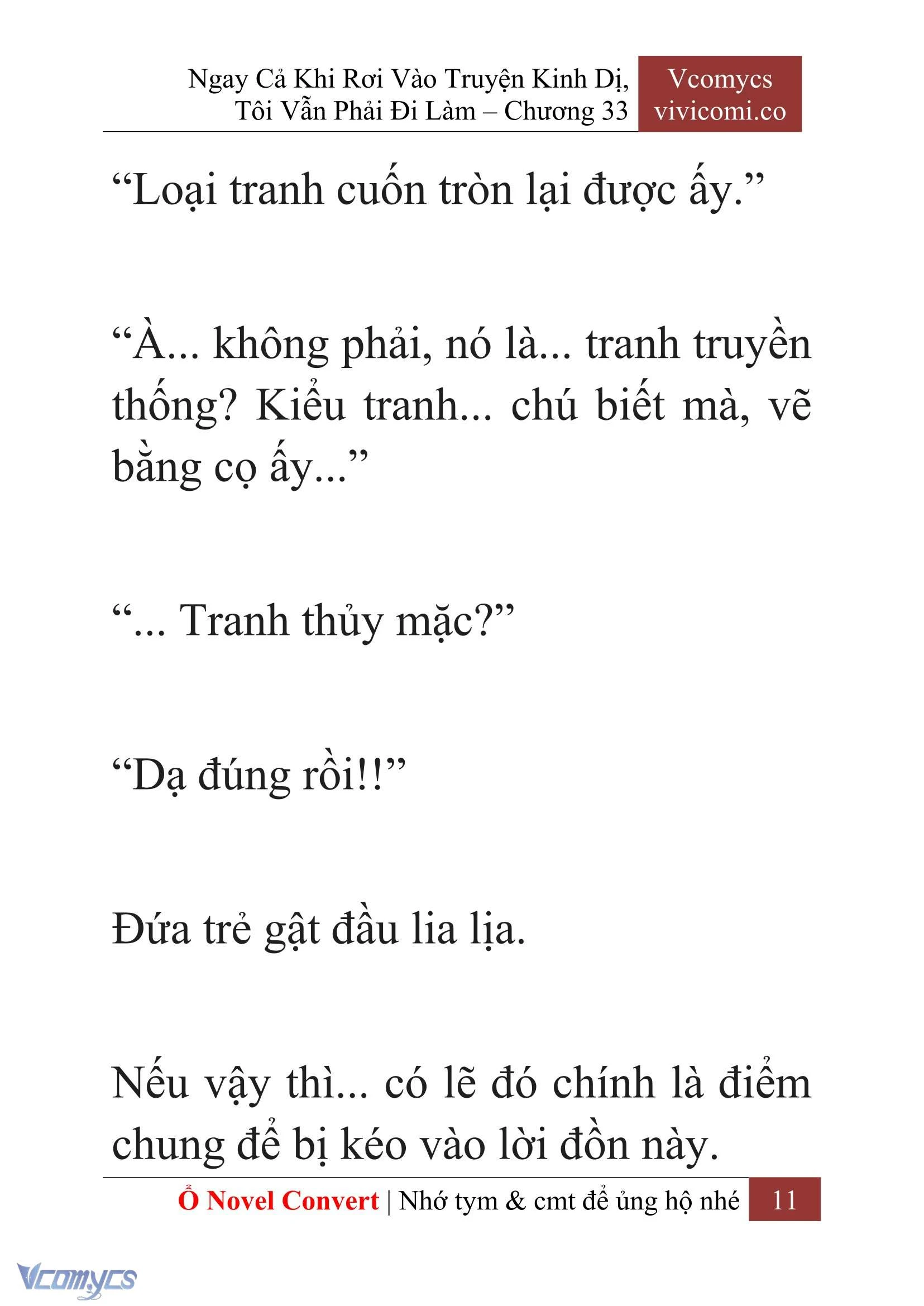 [Novel] Ngay Cả Khi Rơi Vào Truyện Kinh Dị, Tôi Vẫn Phải Đi Làm Chapter  33 - 13