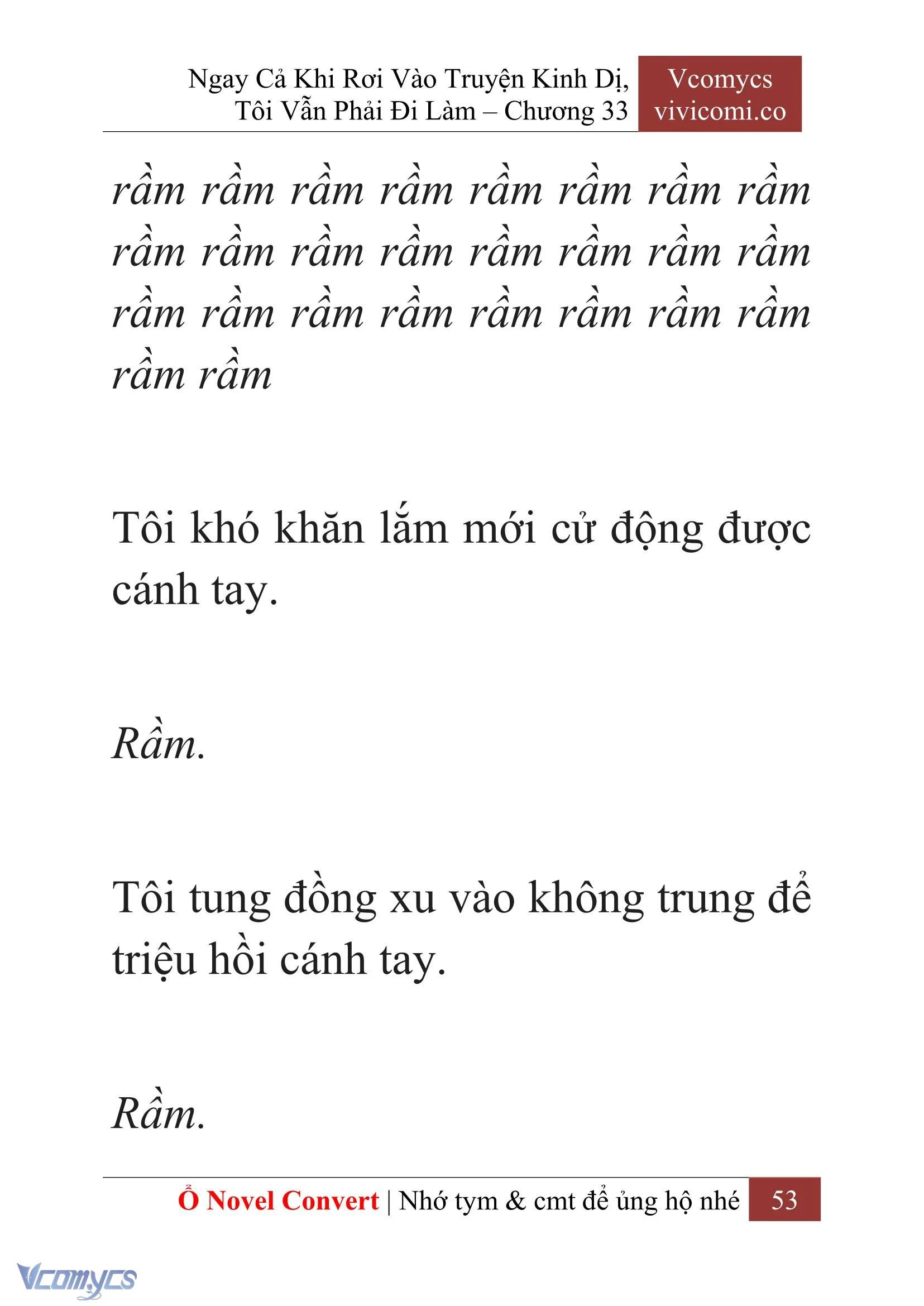 [Novel] Ngay Cả Khi Rơi Vào Truyện Kinh Dị, Tôi Vẫn Phải Đi Làm Chapter  33 - 55