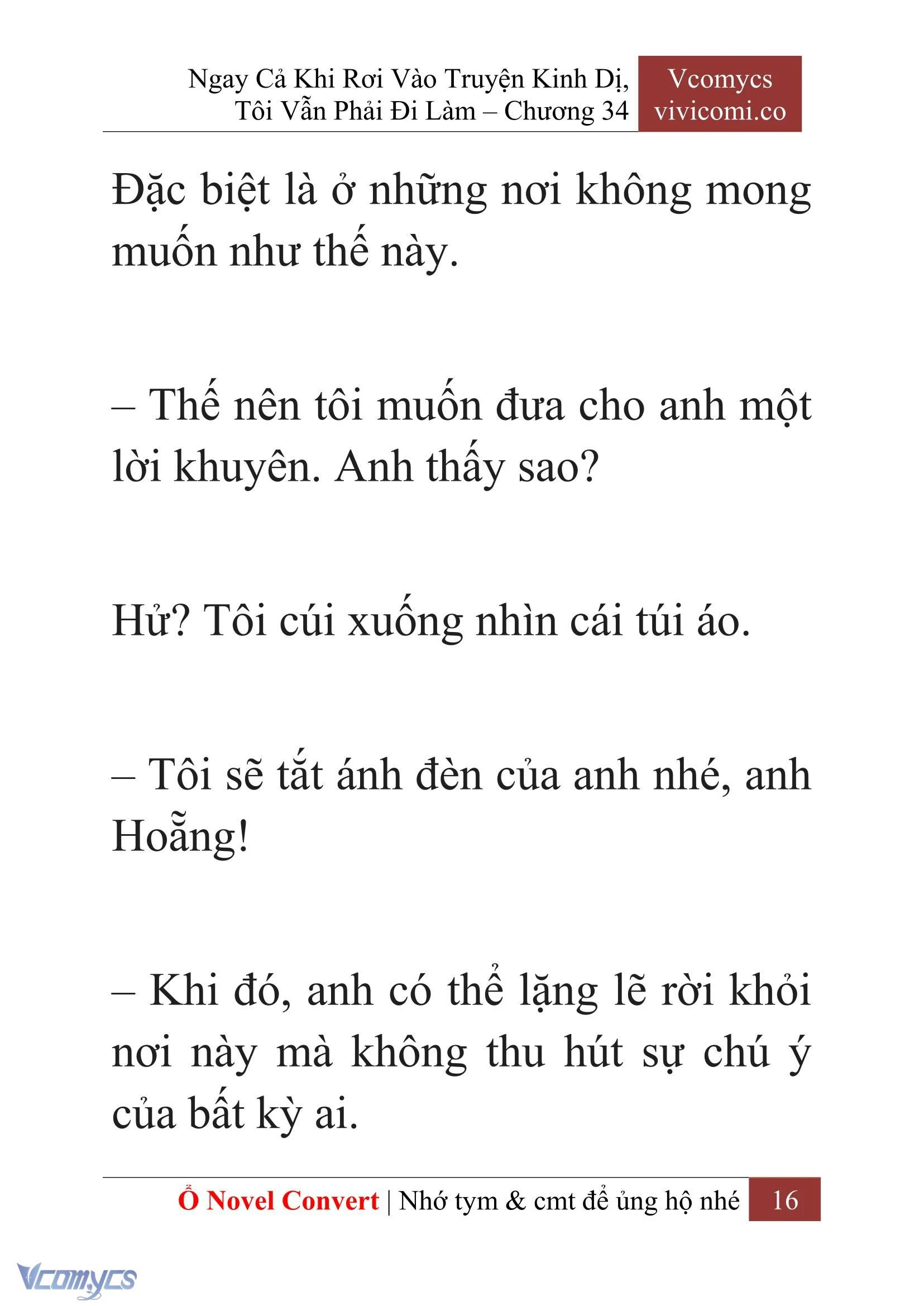 [Novel] Ngay Cả Khi Rơi Vào Truyện Kinh Dị, Tôi Vẫn Phải Đi Làm Chapter  34 - 18