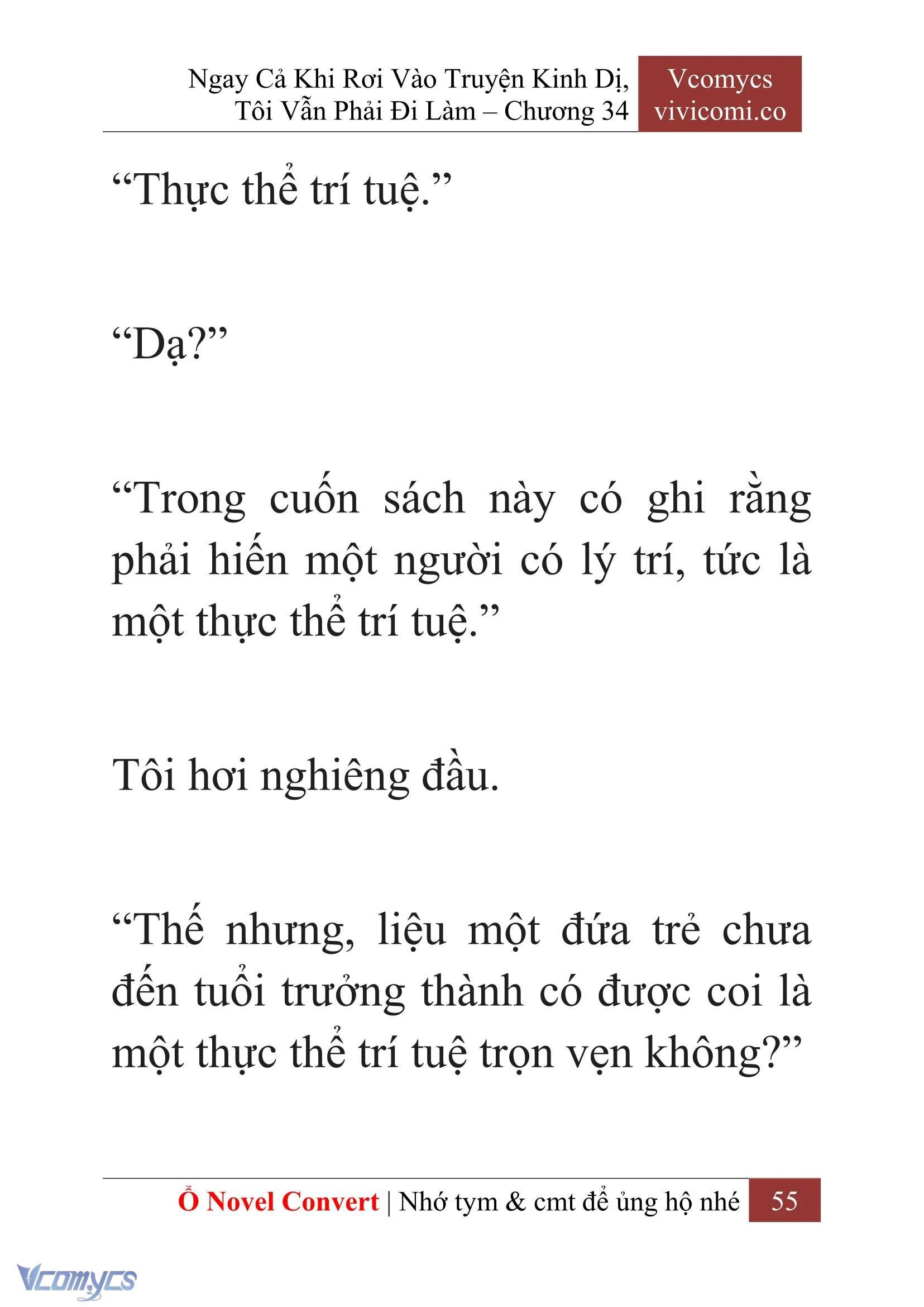 [Novel] Ngay Cả Khi Rơi Vào Truyện Kinh Dị, Tôi Vẫn Phải Đi Làm Chapter  34 - 57