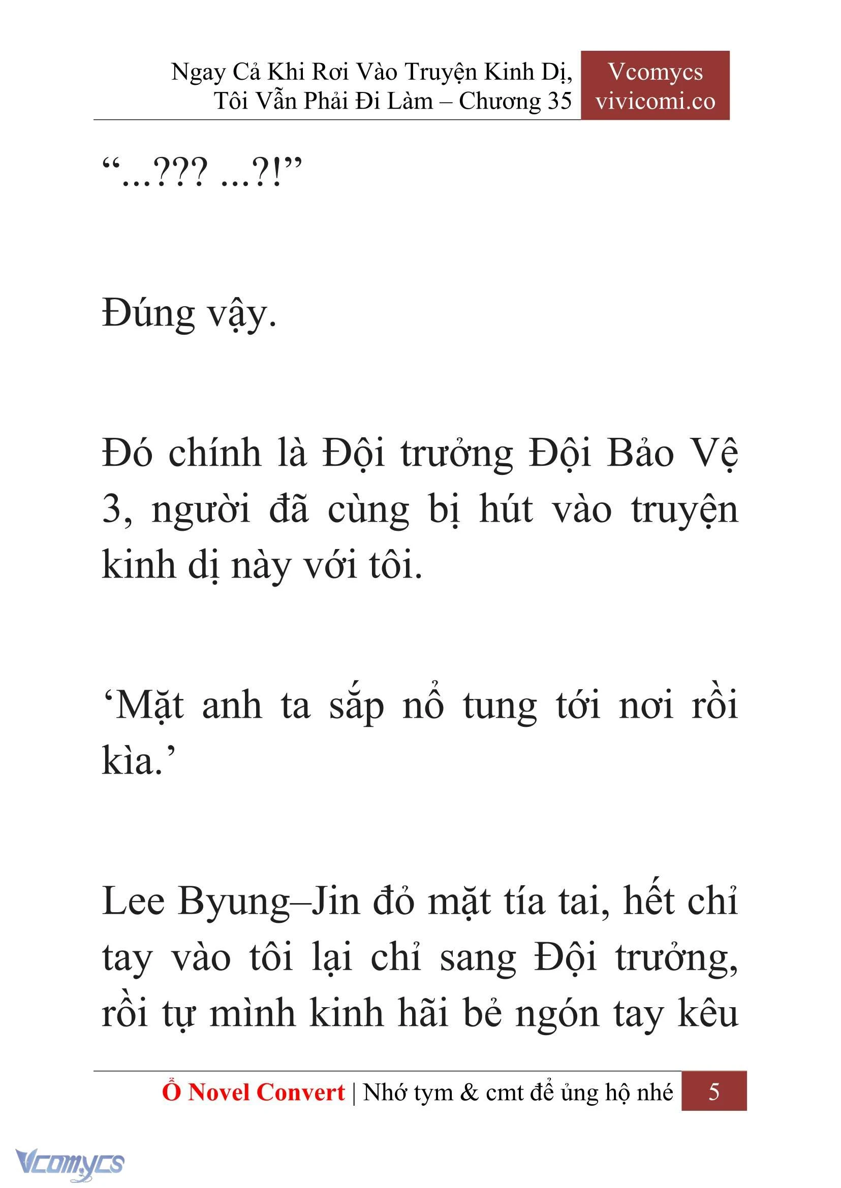 [Novel] Ngay Cả Khi Rơi Vào Truyện Kinh Dị, Tôi Vẫn Phải Đi Làm Chapter  35 - 7