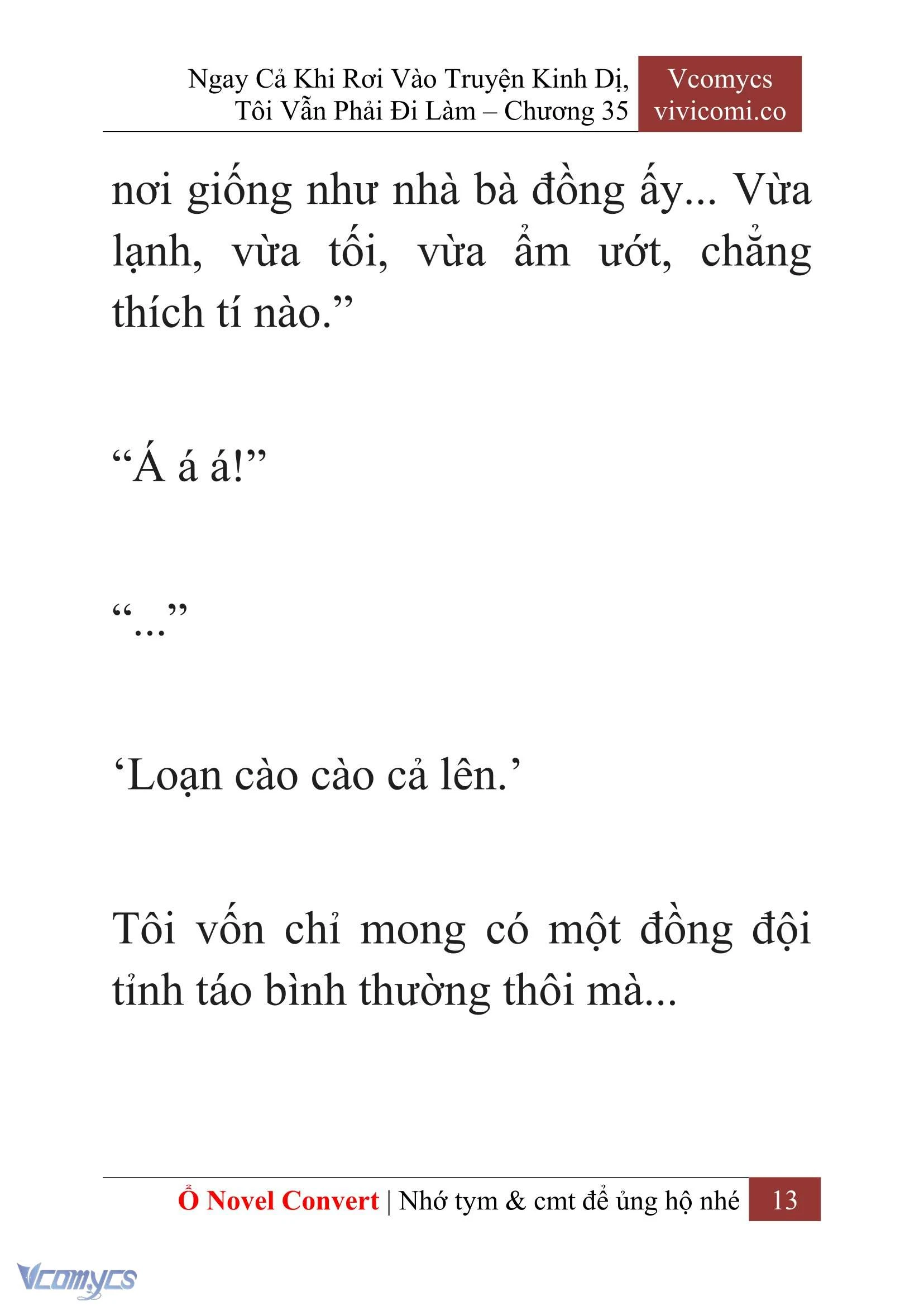 [Novel] Ngay Cả Khi Rơi Vào Truyện Kinh Dị, Tôi Vẫn Phải Đi Làm Chapter  35 - 15