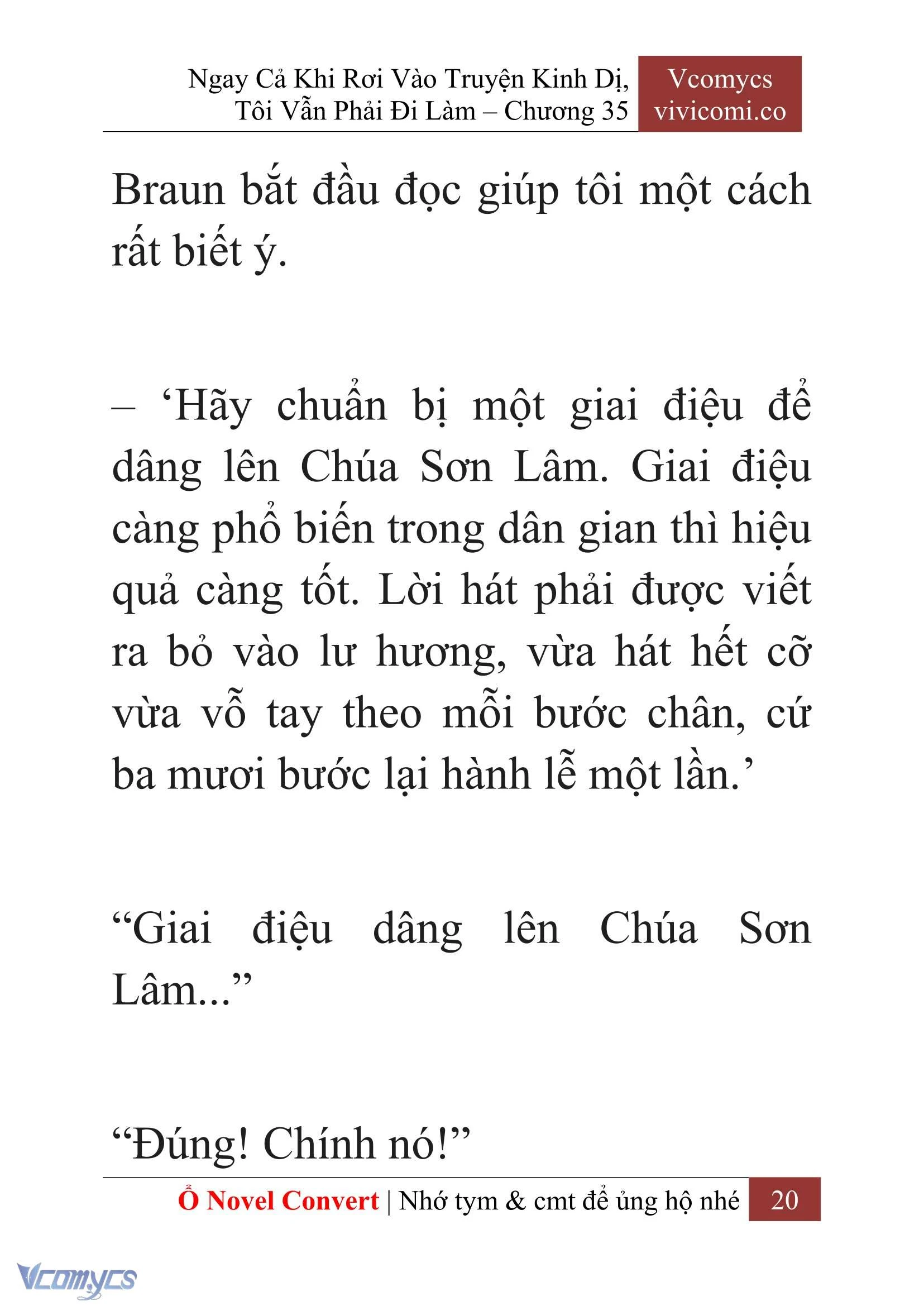 [Novel] Ngay Cả Khi Rơi Vào Truyện Kinh Dị, Tôi Vẫn Phải Đi Làm Chapter  35 - 22