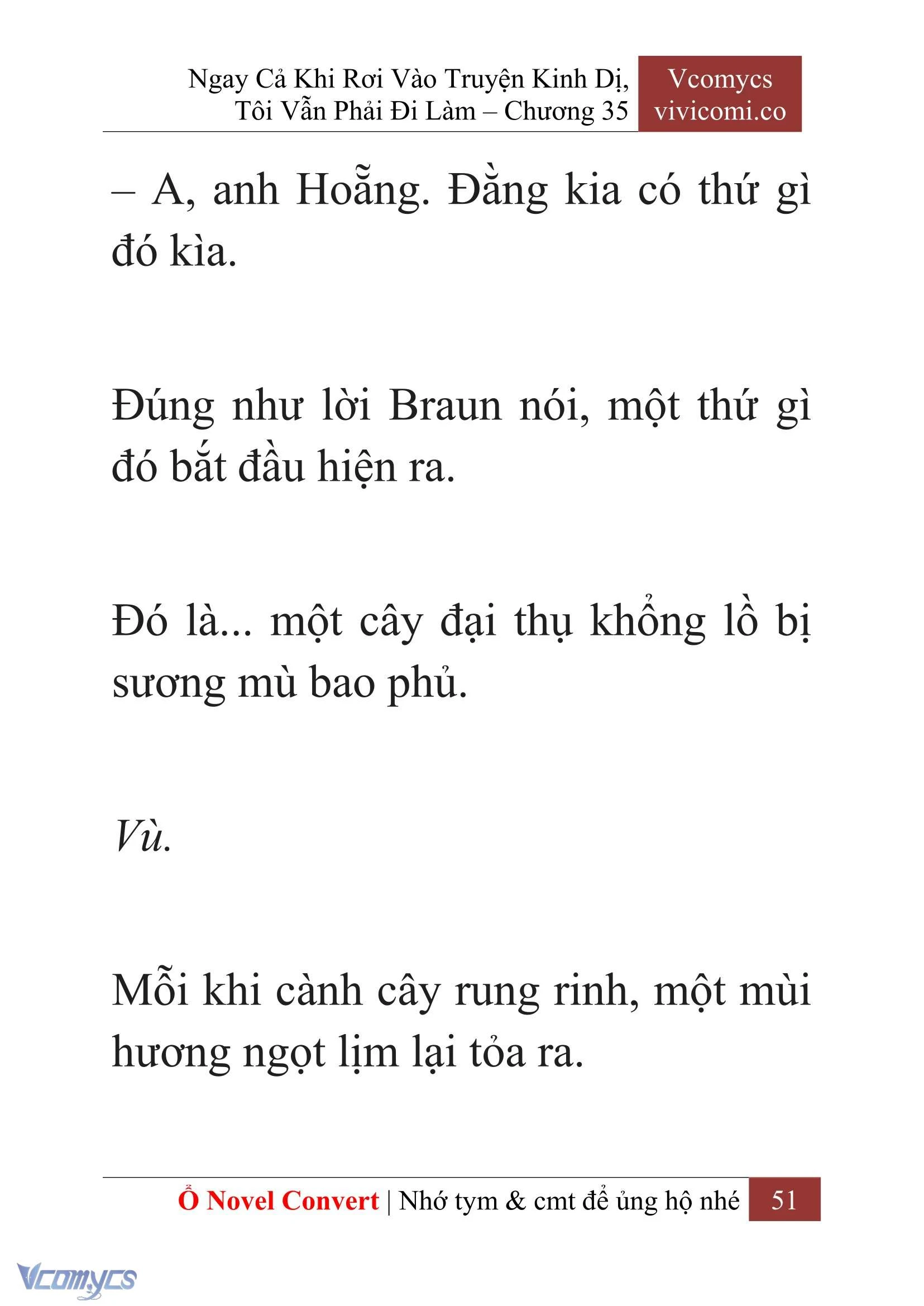 [Novel] Ngay Cả Khi Rơi Vào Truyện Kinh Dị, Tôi Vẫn Phải Đi Làm Chapter  35 - 53