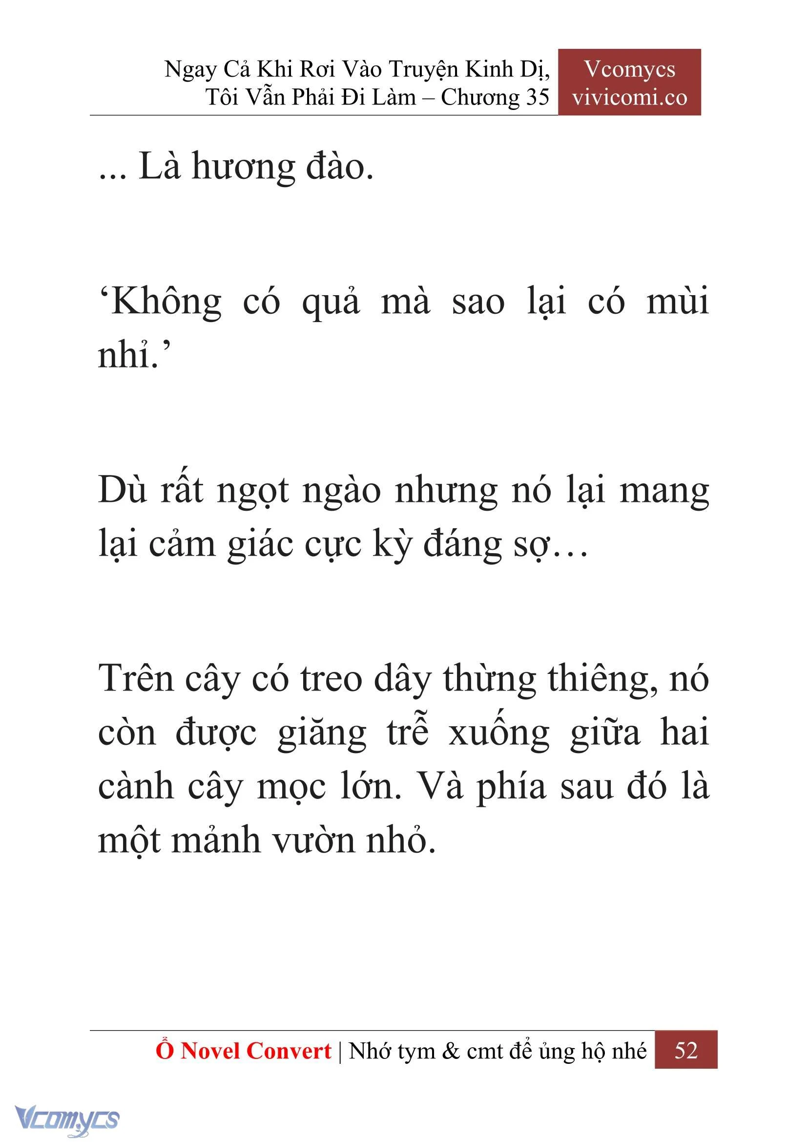 [Novel] Ngay Cả Khi Rơi Vào Truyện Kinh Dị, Tôi Vẫn Phải Đi Làm Chapter  35 - 54