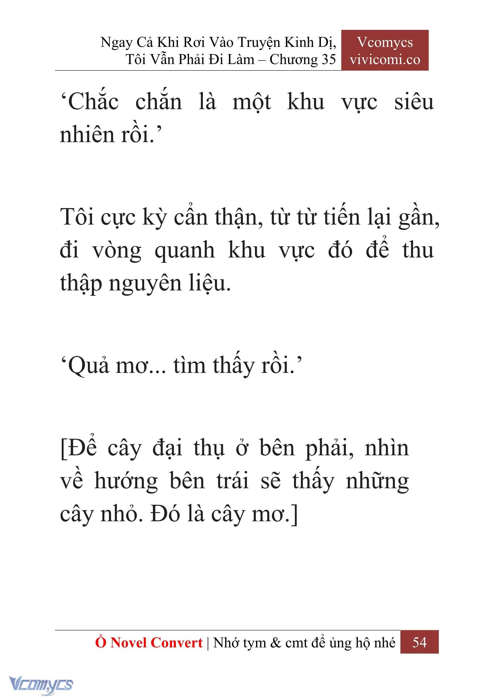 [Novel] Ngay Cả Khi Rơi Vào Truyện Kinh Dị, Tôi Vẫn Phải Đi Làm Chapter  35 - 56
