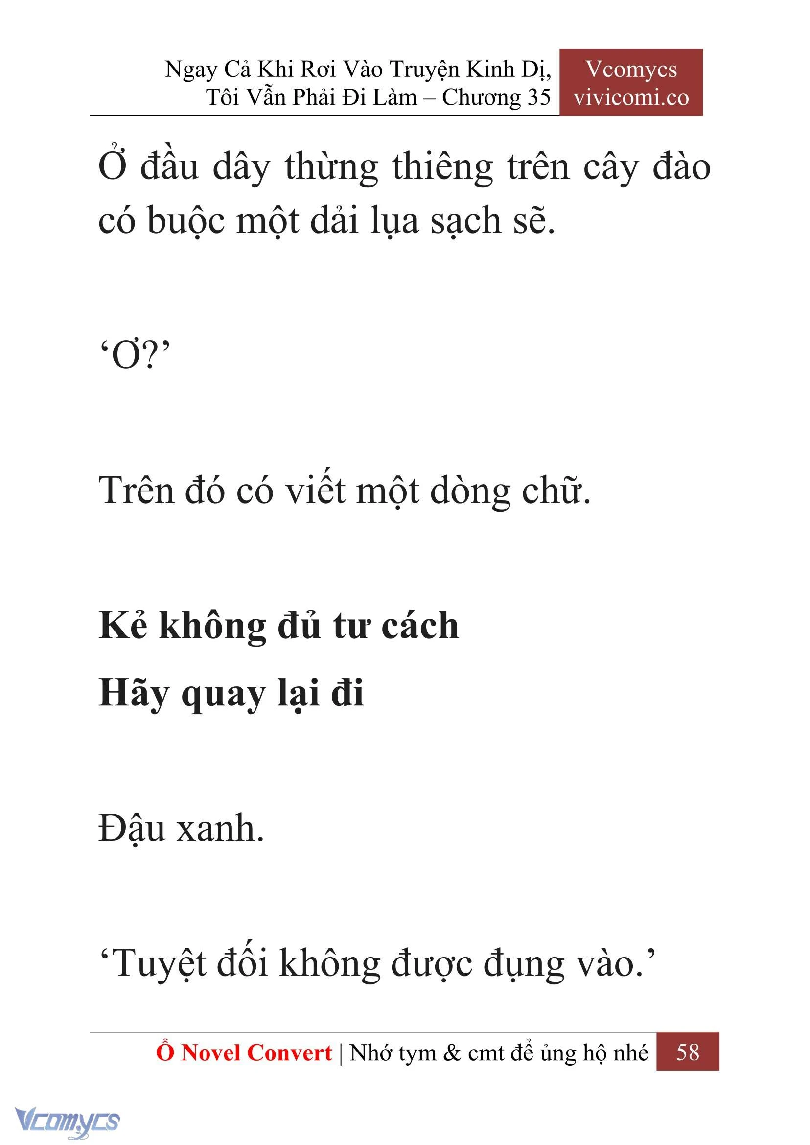 [Novel] Ngay Cả Khi Rơi Vào Truyện Kinh Dị, Tôi Vẫn Phải Đi Làm Chapter  35 - 60