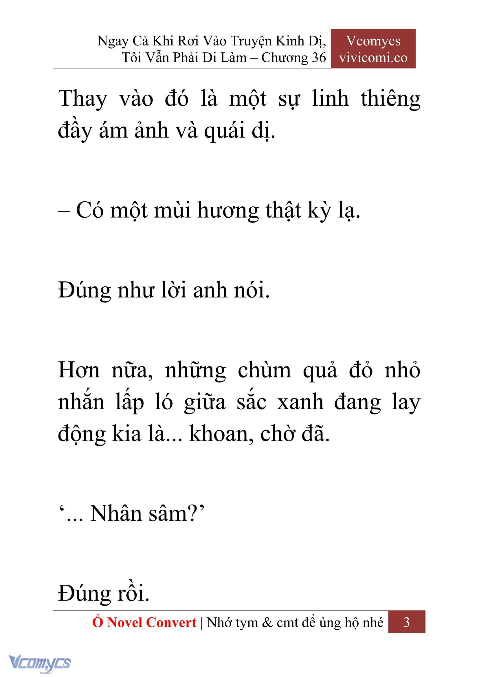 [Novel] Ngay Cả Khi Rơi Vào Truyện Kinh Dị, Tôi Vẫn Phải Đi Làm Chapter  36 - 5