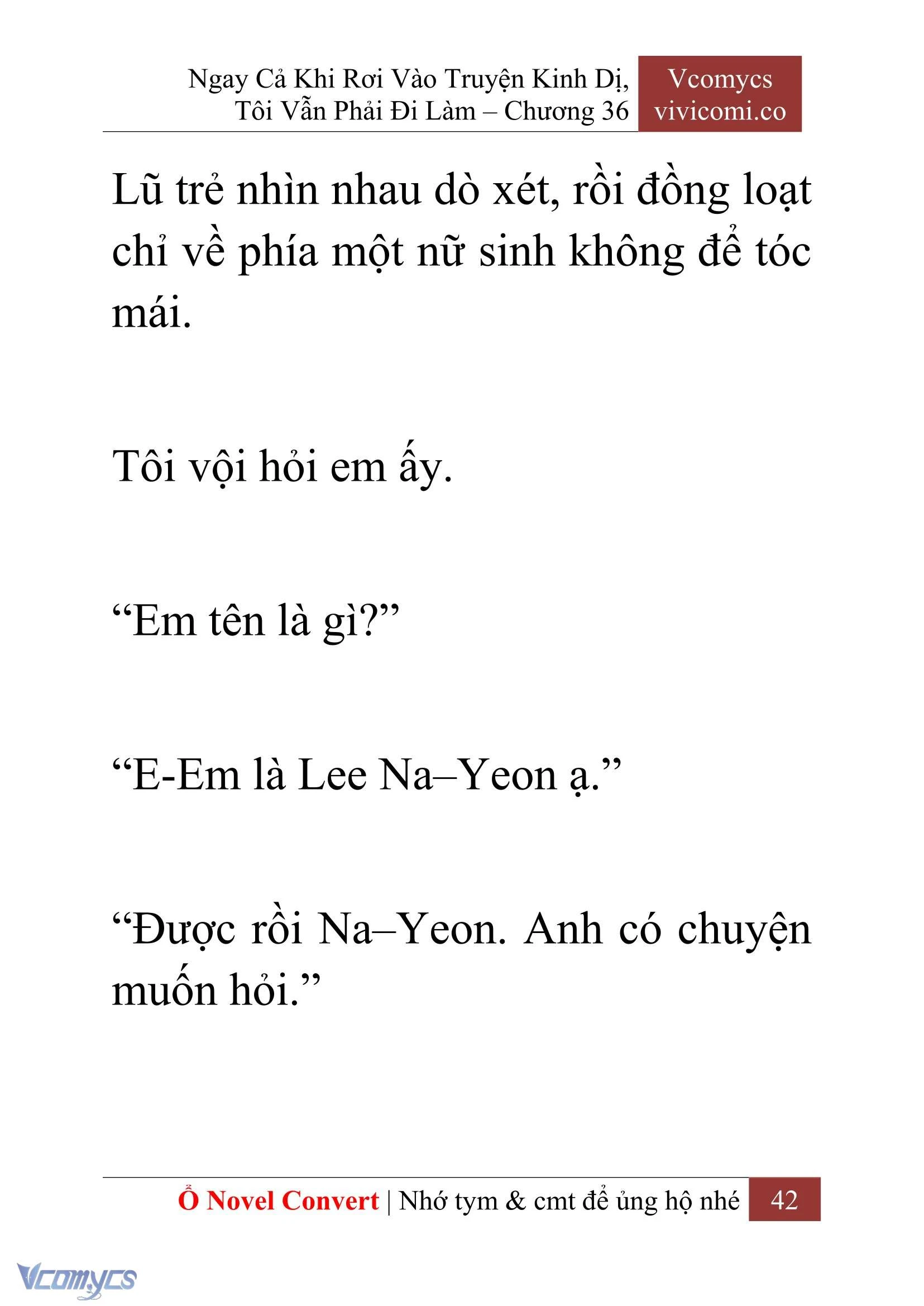 [Novel] Ngay Cả Khi Rơi Vào Truyện Kinh Dị, Tôi Vẫn Phải Đi Làm Chapter  36 - 44