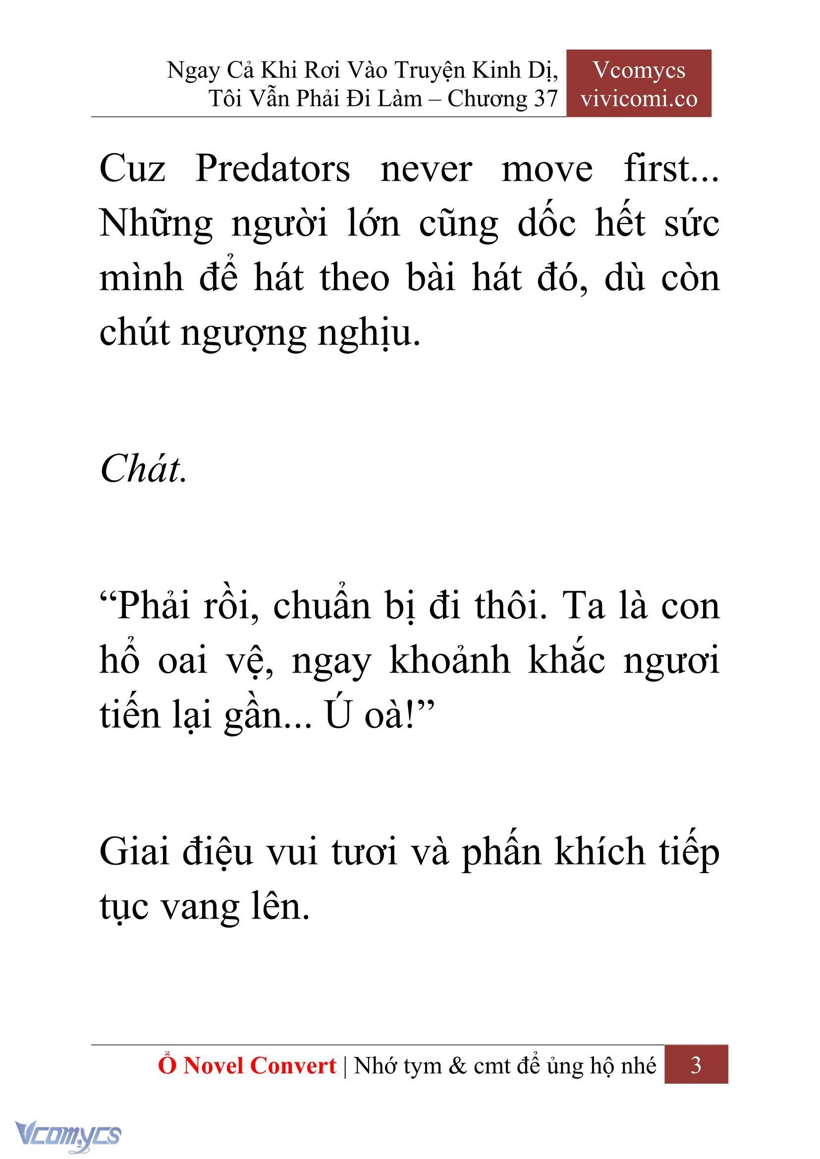 [Novel] Ngay Cả Khi Rơi Vào Truyện Kinh Dị, Tôi Vẫn Phải Đi Làm Chapter  37 - 5