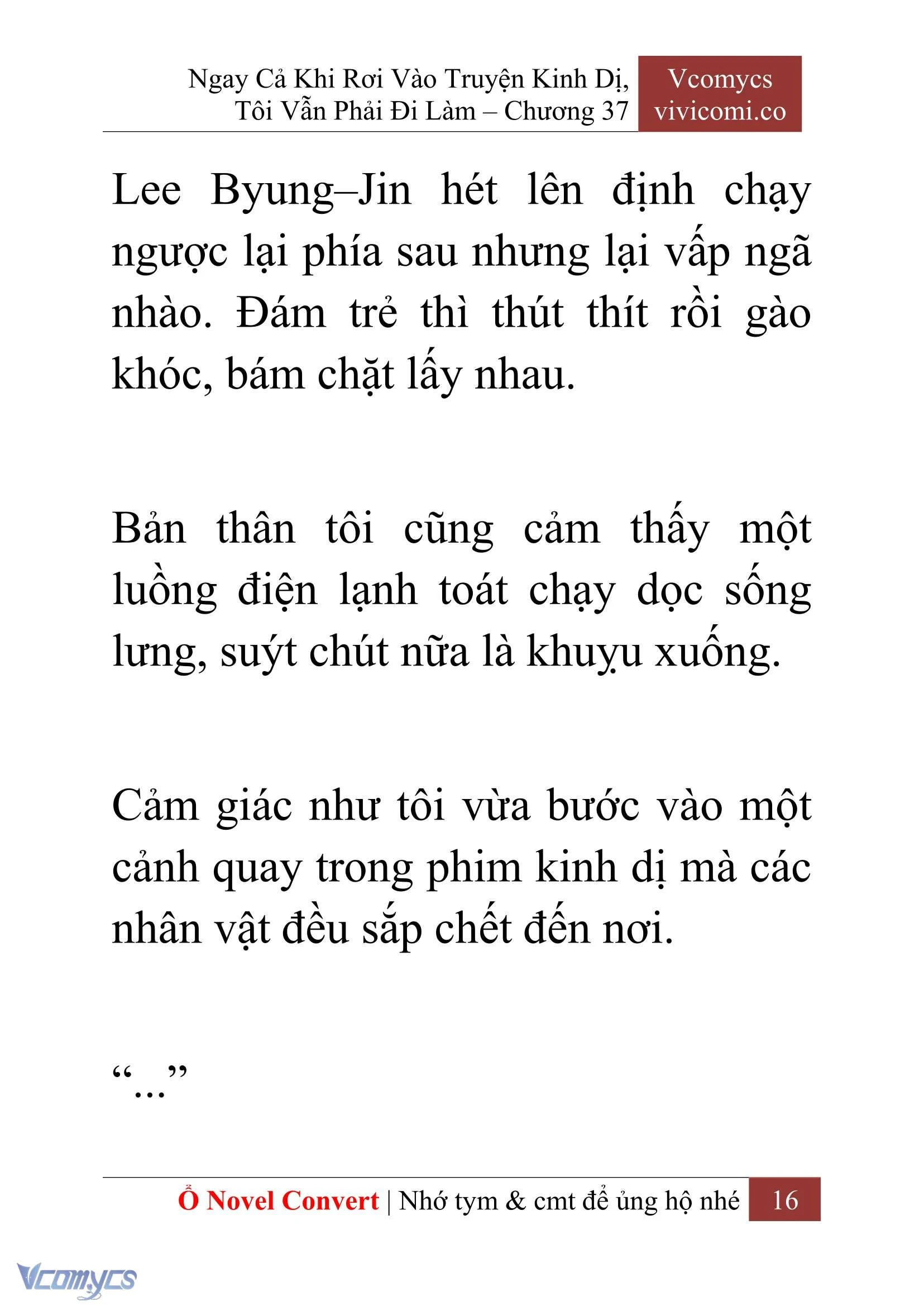 [Novel] Ngay Cả Khi Rơi Vào Truyện Kinh Dị, Tôi Vẫn Phải Đi Làm Chapter  37 - 18