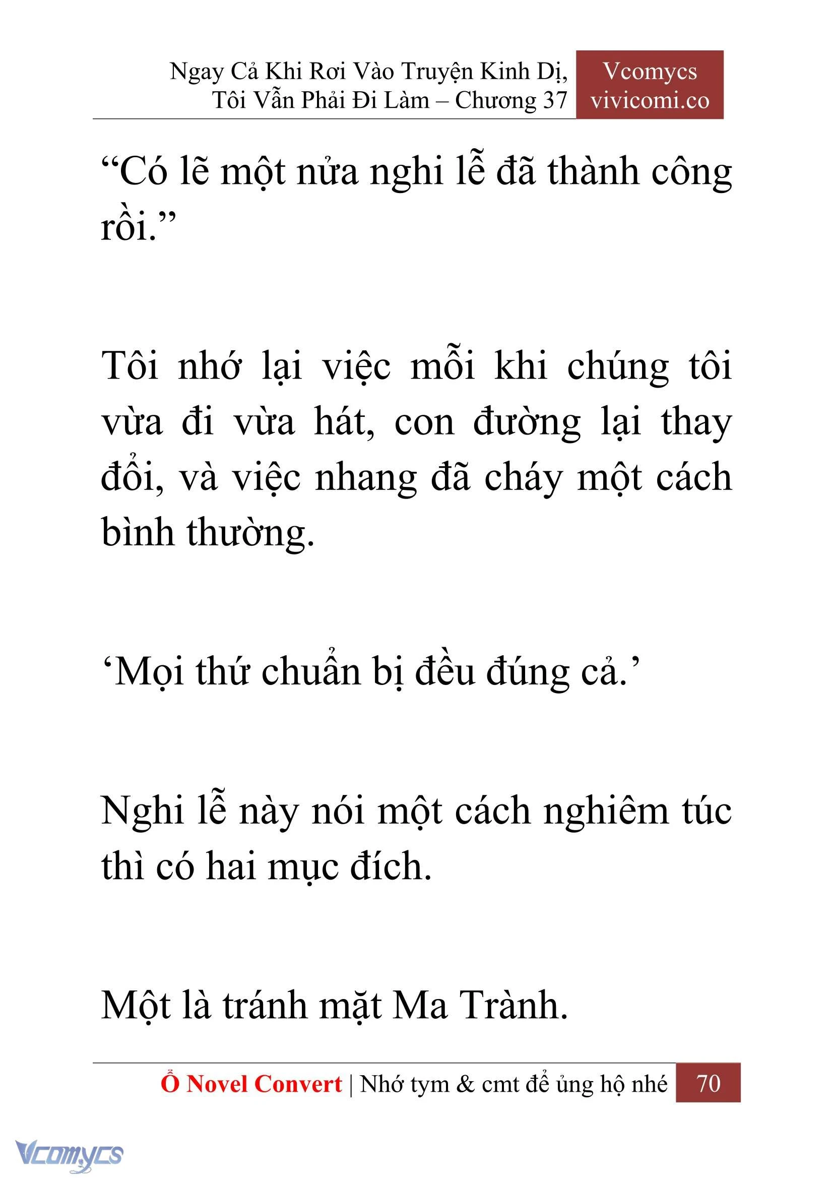 [Novel] Ngay Cả Khi Rơi Vào Truyện Kinh Dị, Tôi Vẫn Phải Đi Làm Chapter  37 - 72