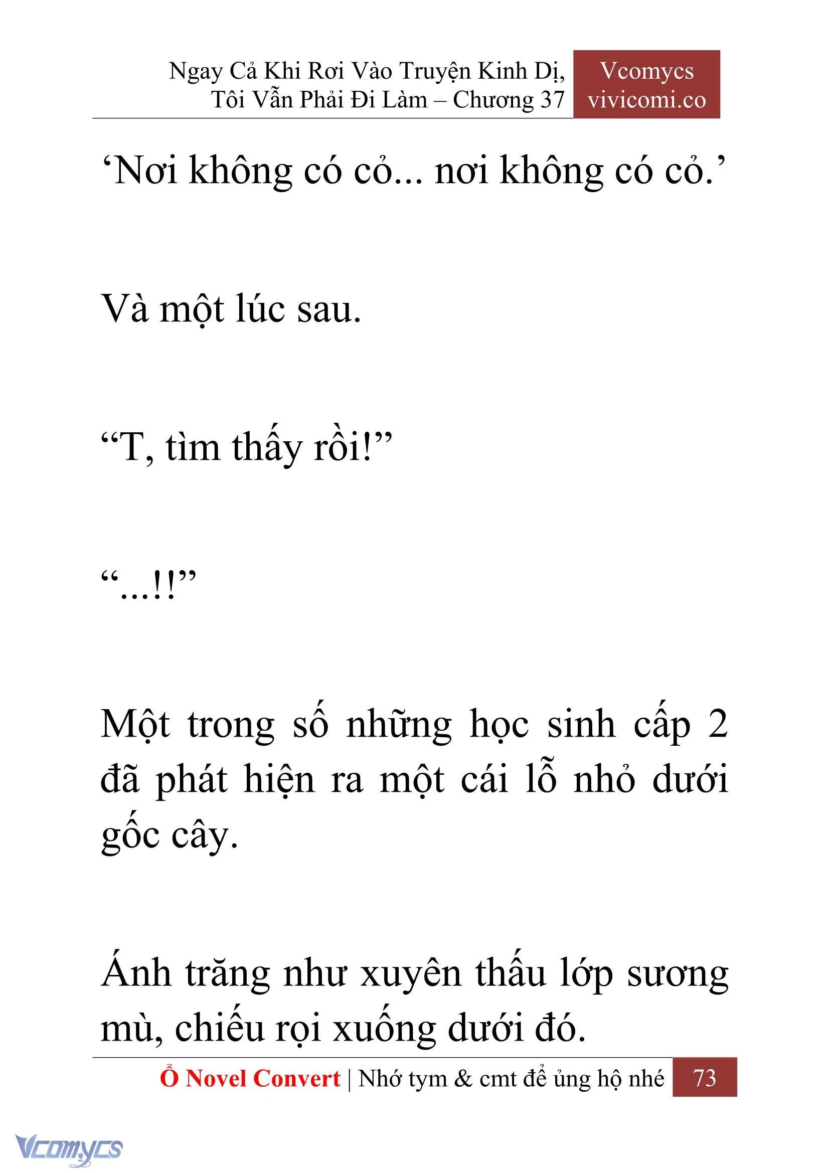 [Novel] Ngay Cả Khi Rơi Vào Truyện Kinh Dị, Tôi Vẫn Phải Đi Làm Chapter  37 - 75