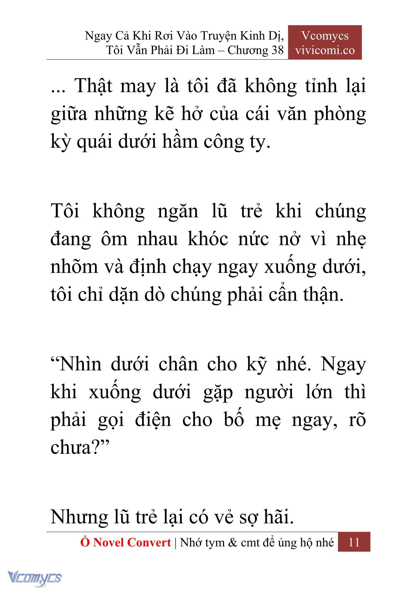 [Novel] Ngay Cả Khi Rơi Vào Truyện Kinh Dị, Tôi Vẫn Phải Đi Làm Chapter  38 - 13