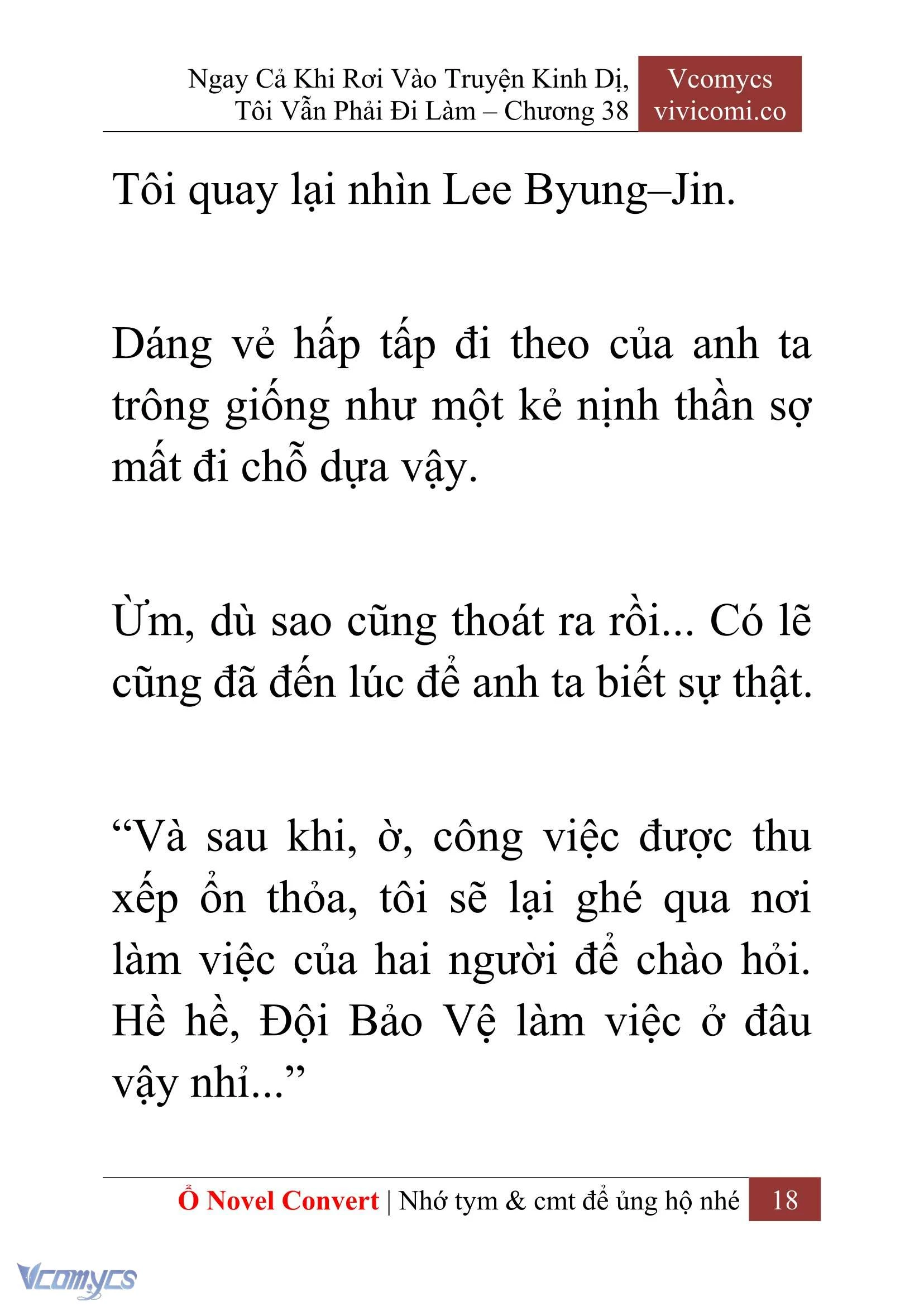 [Novel] Ngay Cả Khi Rơi Vào Truyện Kinh Dị, Tôi Vẫn Phải Đi Làm Chapter  38 - 20