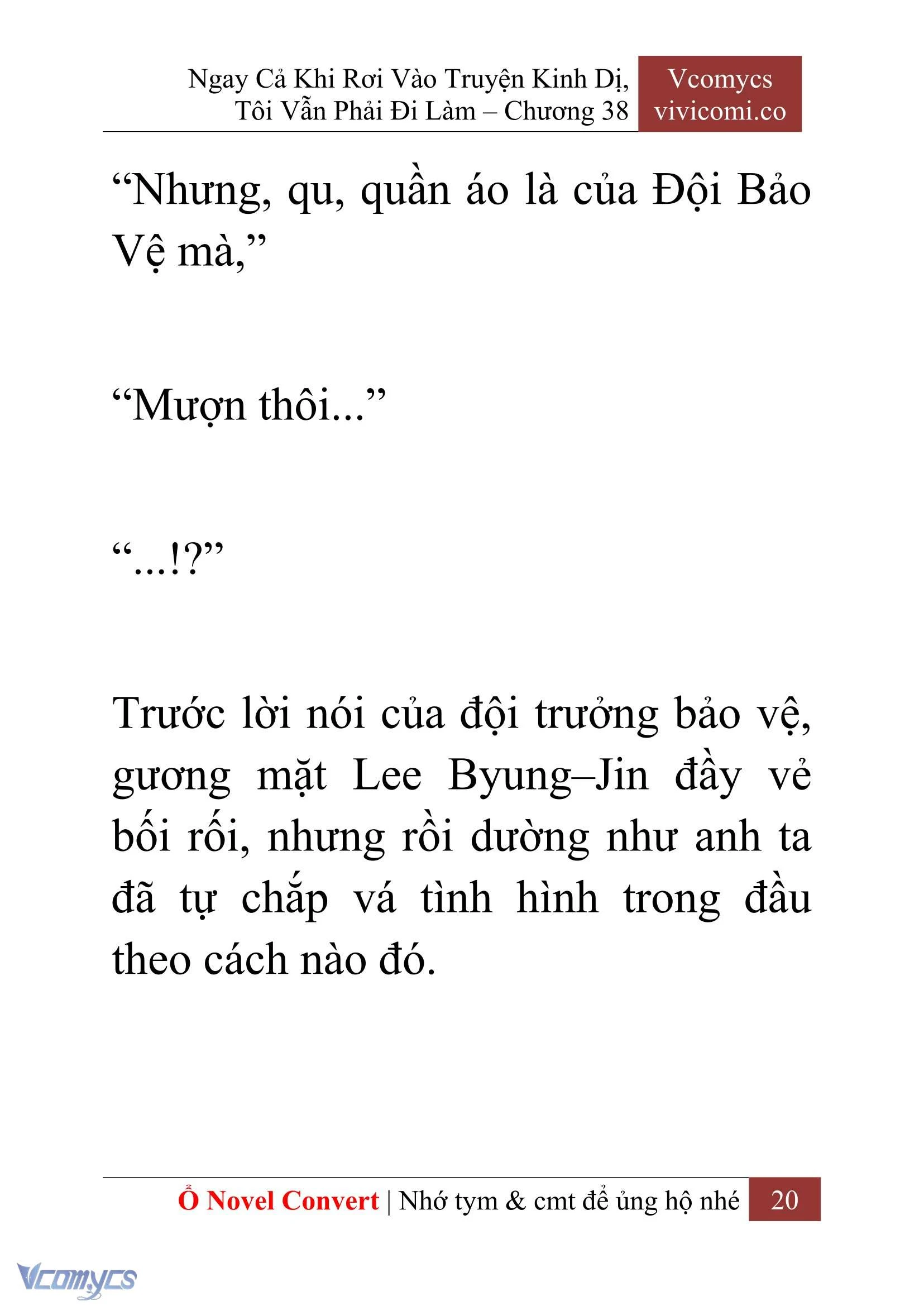[Novel] Ngay Cả Khi Rơi Vào Truyện Kinh Dị, Tôi Vẫn Phải Đi Làm Chapter  38 - 22