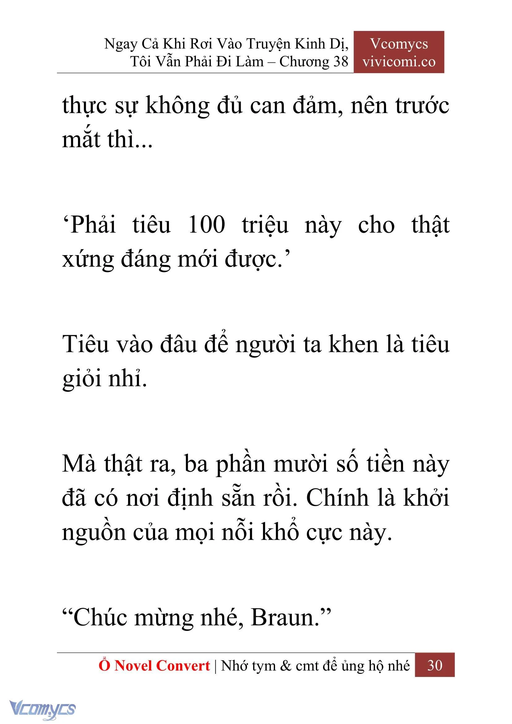 [Novel] Ngay Cả Khi Rơi Vào Truyện Kinh Dị, Tôi Vẫn Phải Đi Làm Chapter  38 - 32