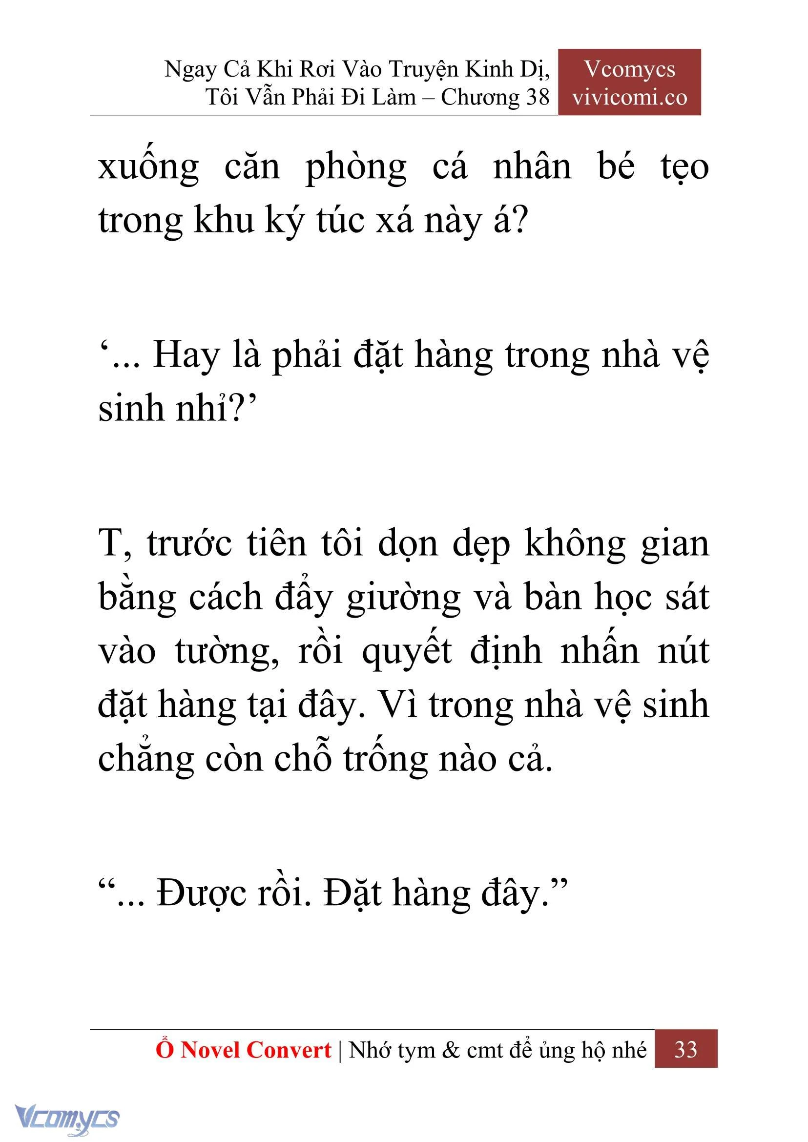 [Novel] Ngay Cả Khi Rơi Vào Truyện Kinh Dị, Tôi Vẫn Phải Đi Làm Chapter  38 - 35