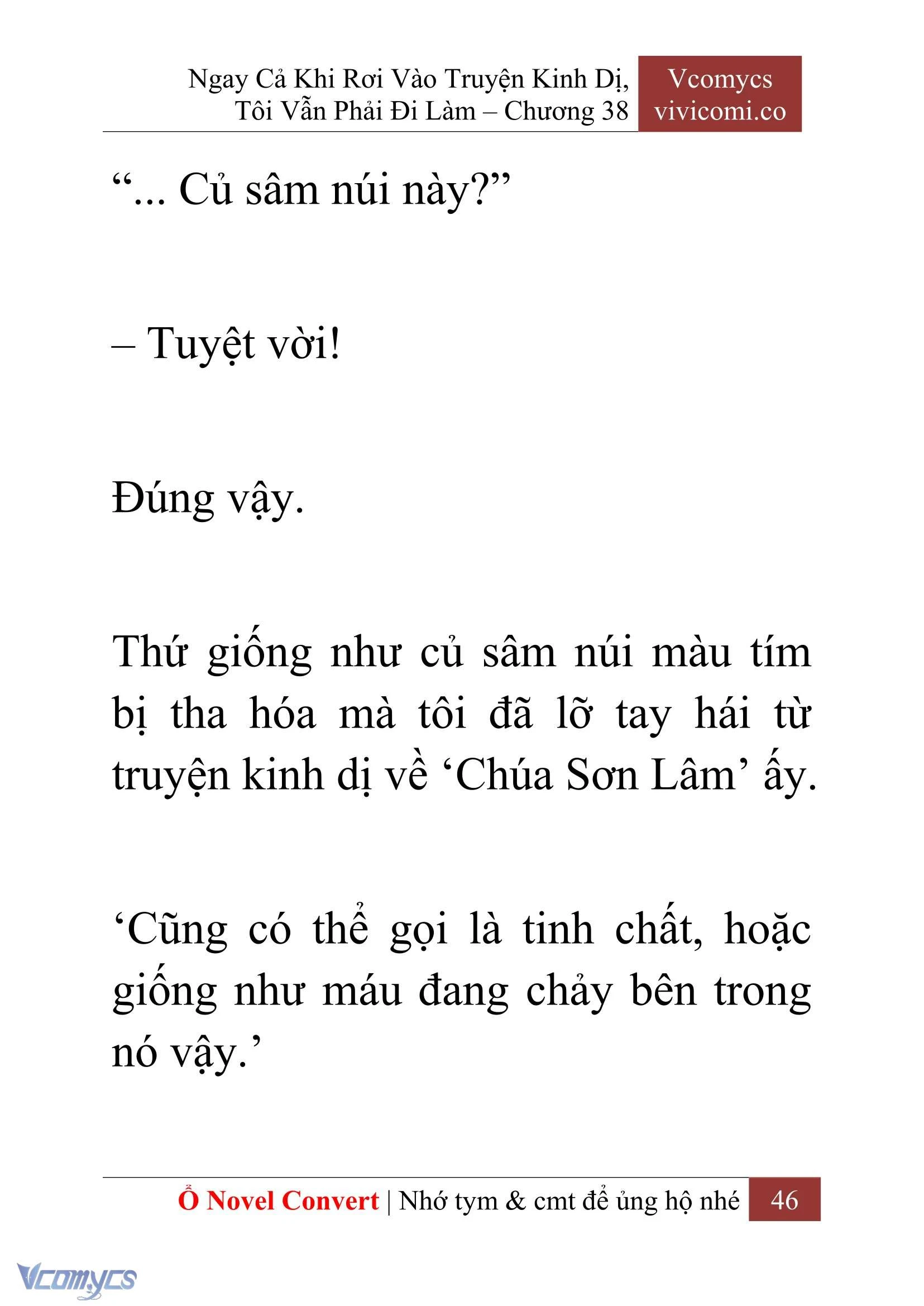 [Novel] Ngay Cả Khi Rơi Vào Truyện Kinh Dị, Tôi Vẫn Phải Đi Làm Chapter  38 - 48