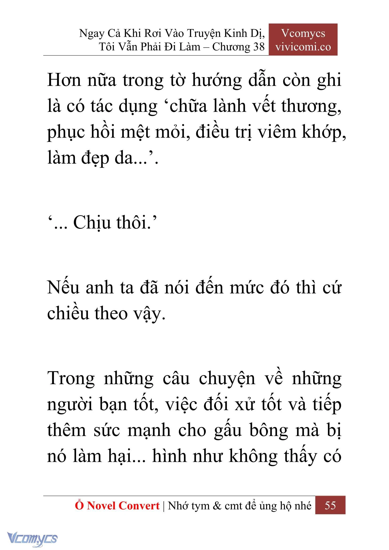 [Novel] Ngay Cả Khi Rơi Vào Truyện Kinh Dị, Tôi Vẫn Phải Đi Làm Chapter  38 - 57