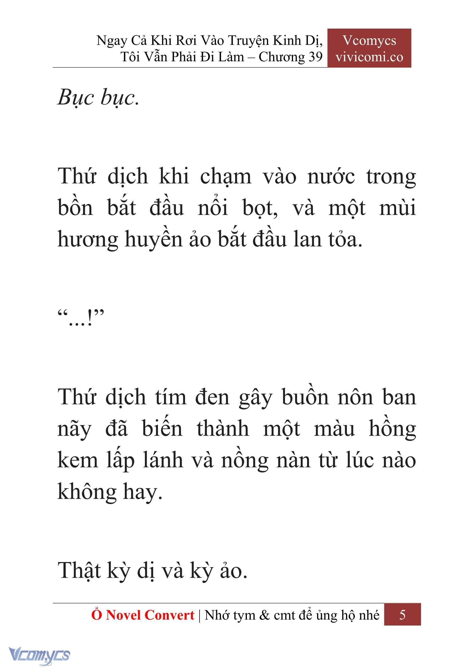 [Novel] Ngay Cả Khi Rơi Vào Truyện Kinh Dị, Tôi Vẫn Phải Đi Làm Chapter  39 - 7