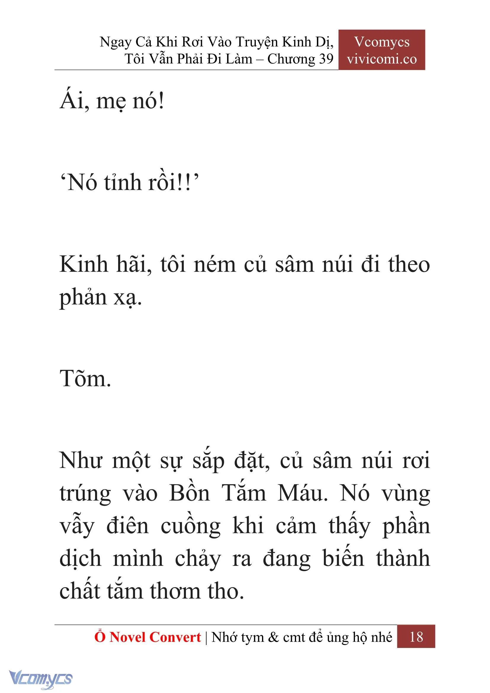 [Novel] Ngay Cả Khi Rơi Vào Truyện Kinh Dị, Tôi Vẫn Phải Đi Làm Chapter  39 - 20