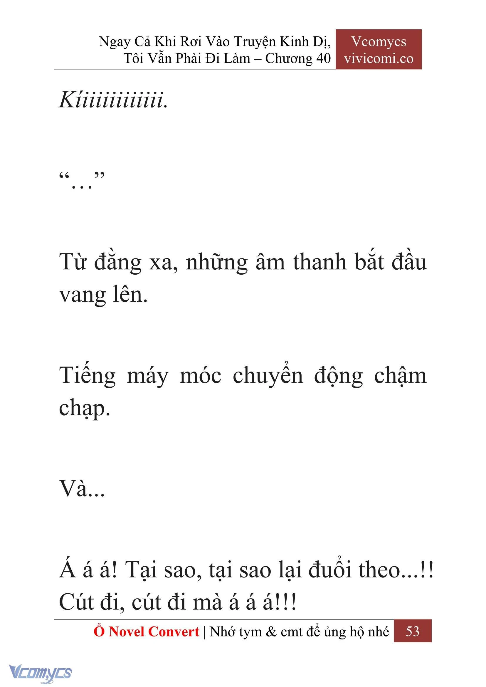 [Novel] Ngay Cả Khi Rơi Vào Truyện Kinh Dị, Tôi Vẫn Phải Đi Làm Chapter  40 - 55