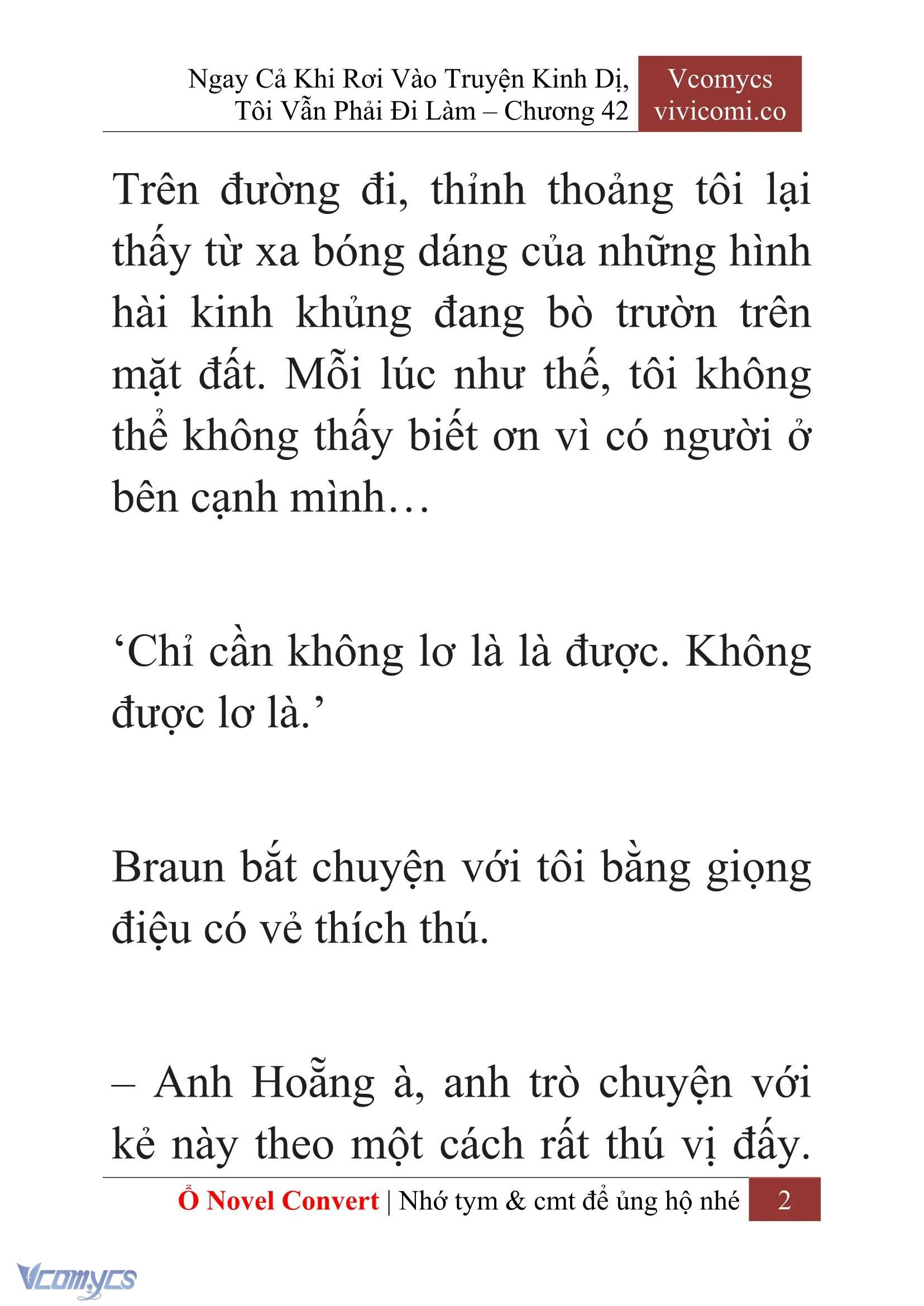 [Novel] Ngay Cả Khi Rơi Vào Truyện Kinh Dị, Tôi Vẫn Phải Đi Làm Chapter  42 - 4