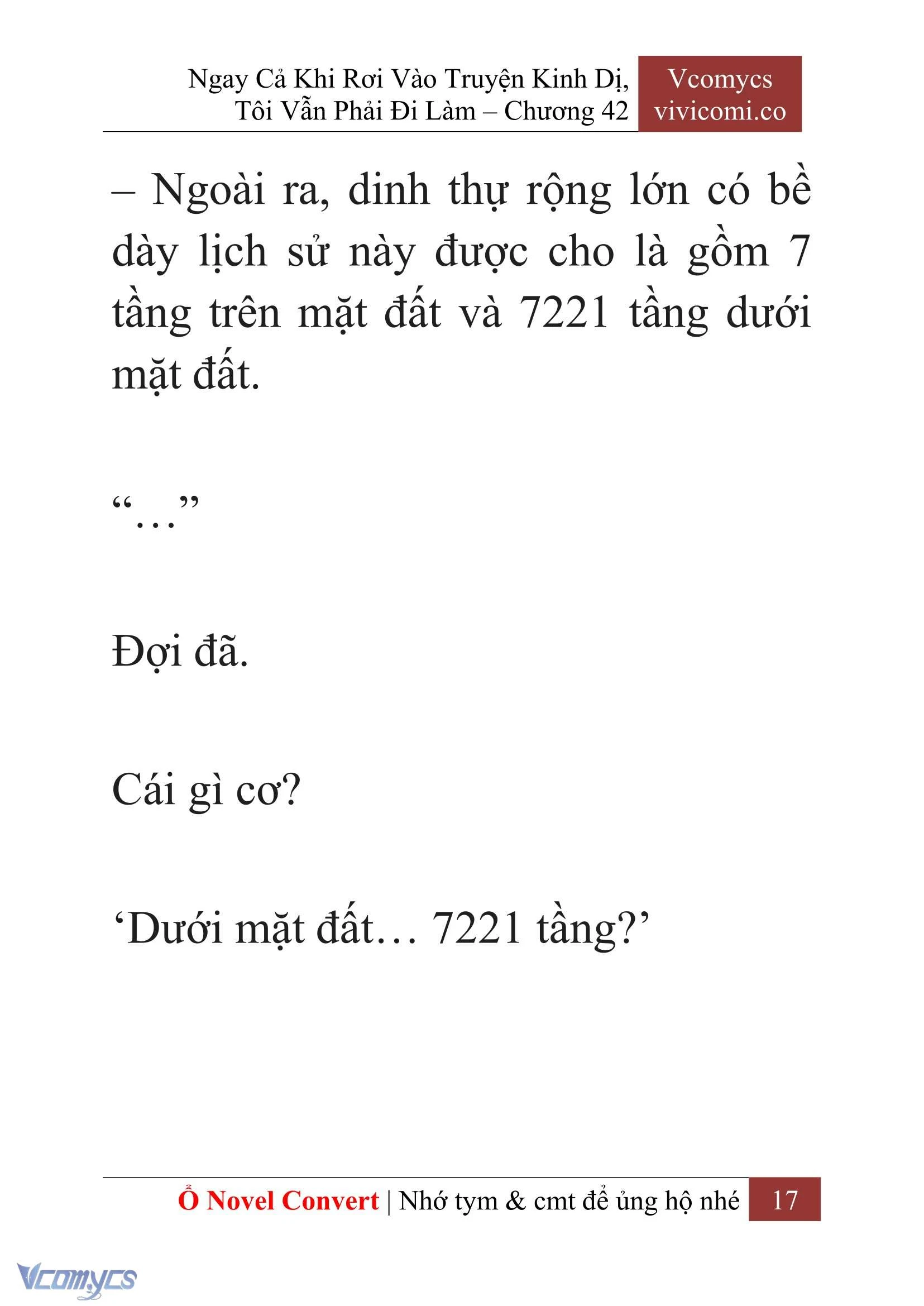 [Novel] Ngay Cả Khi Rơi Vào Truyện Kinh Dị, Tôi Vẫn Phải Đi Làm Chapter  42 - 19