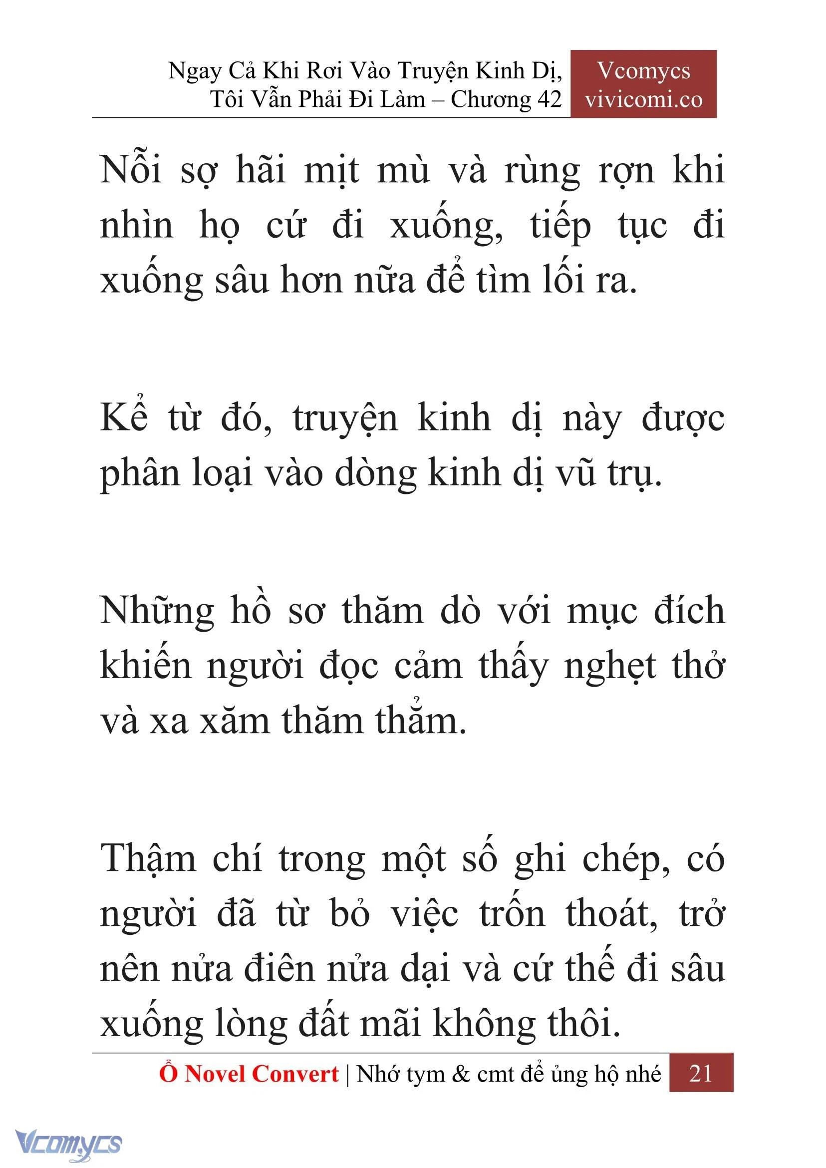 [Novel] Ngay Cả Khi Rơi Vào Truyện Kinh Dị, Tôi Vẫn Phải Đi Làm Chapter  42 - 23