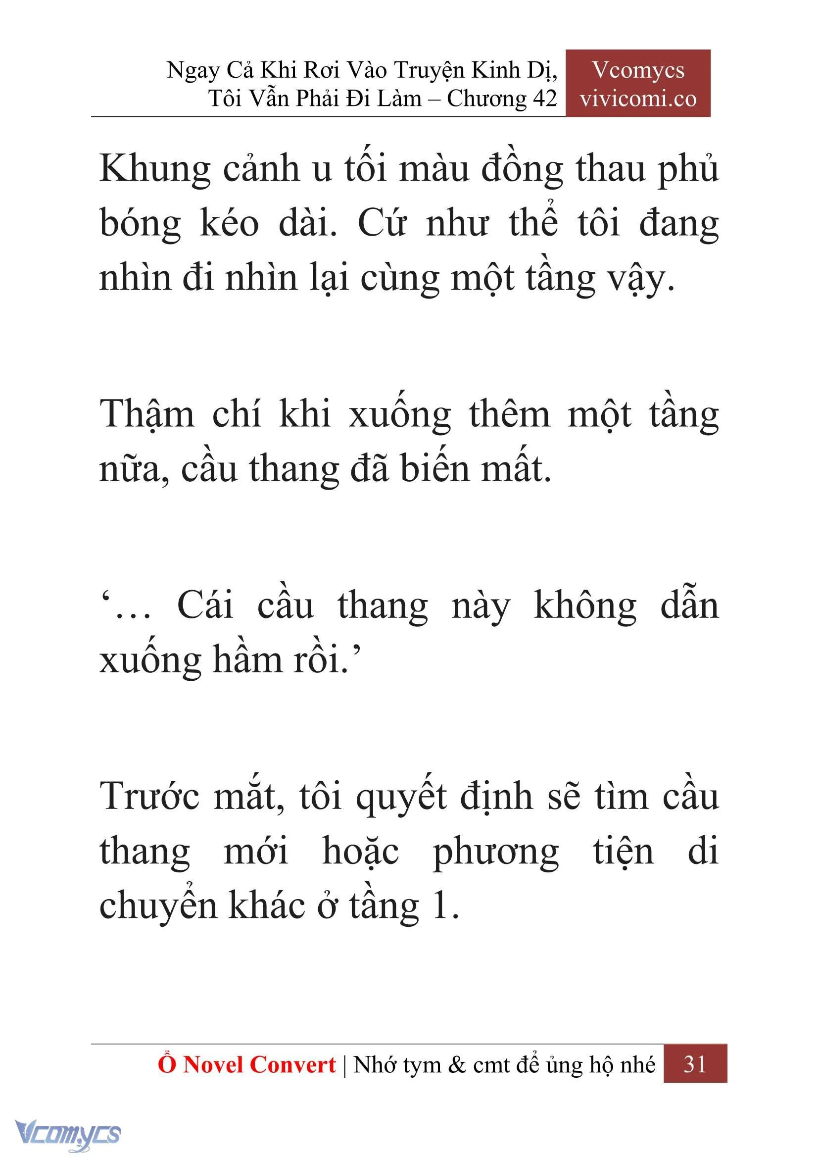 [Novel] Ngay Cả Khi Rơi Vào Truyện Kinh Dị, Tôi Vẫn Phải Đi Làm Chapter  42 - 33