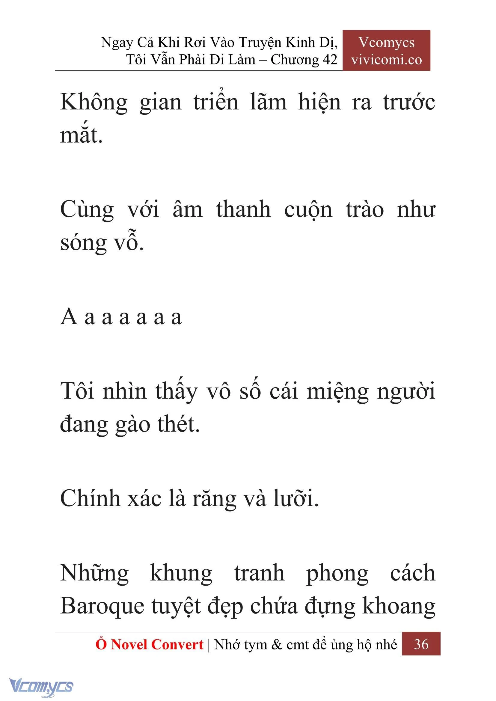 [Novel] Ngay Cả Khi Rơi Vào Truyện Kinh Dị, Tôi Vẫn Phải Đi Làm Chapter  42 - 38