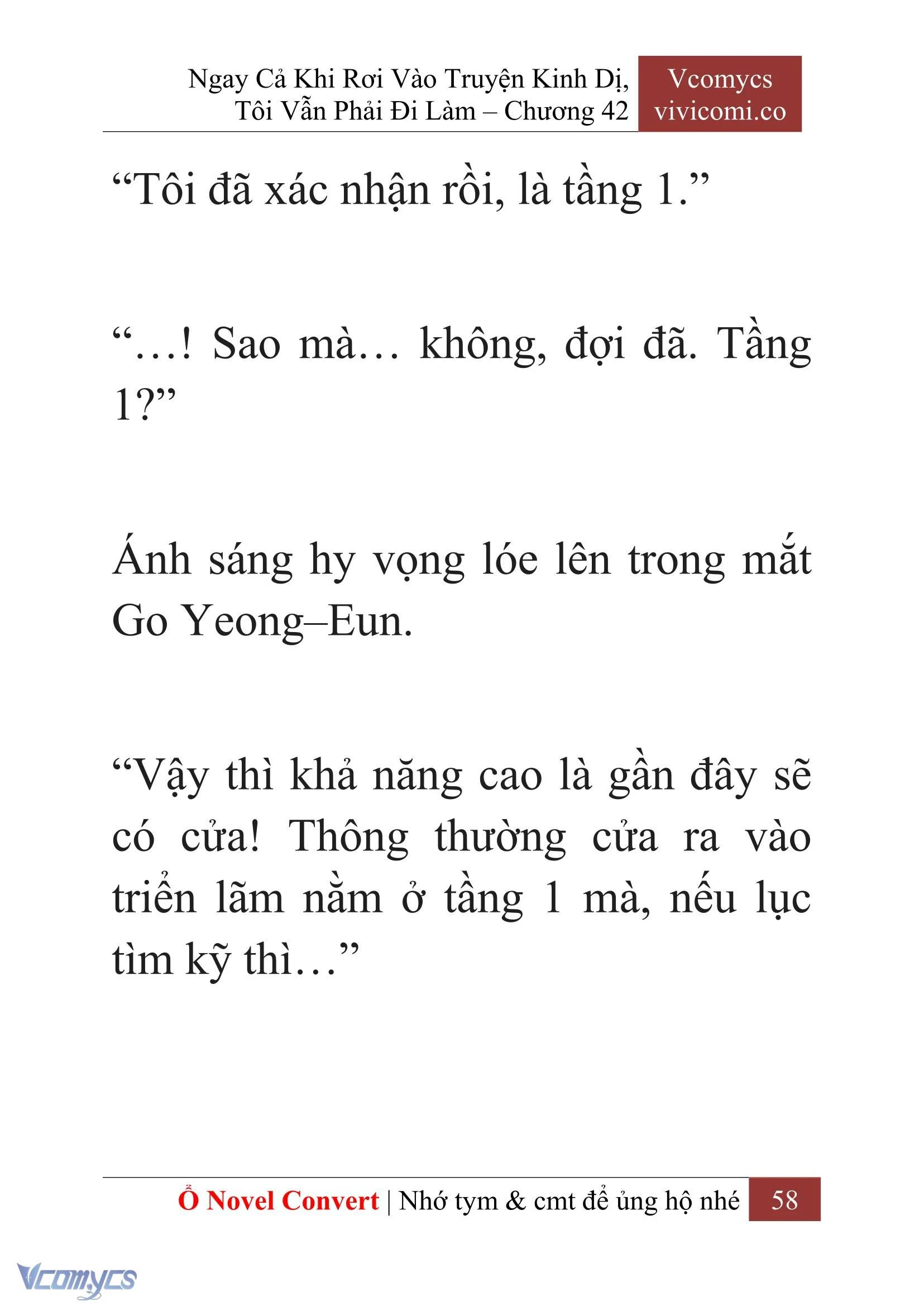 [Novel] Ngay Cả Khi Rơi Vào Truyện Kinh Dị, Tôi Vẫn Phải Đi Làm Chapter  42 - 60