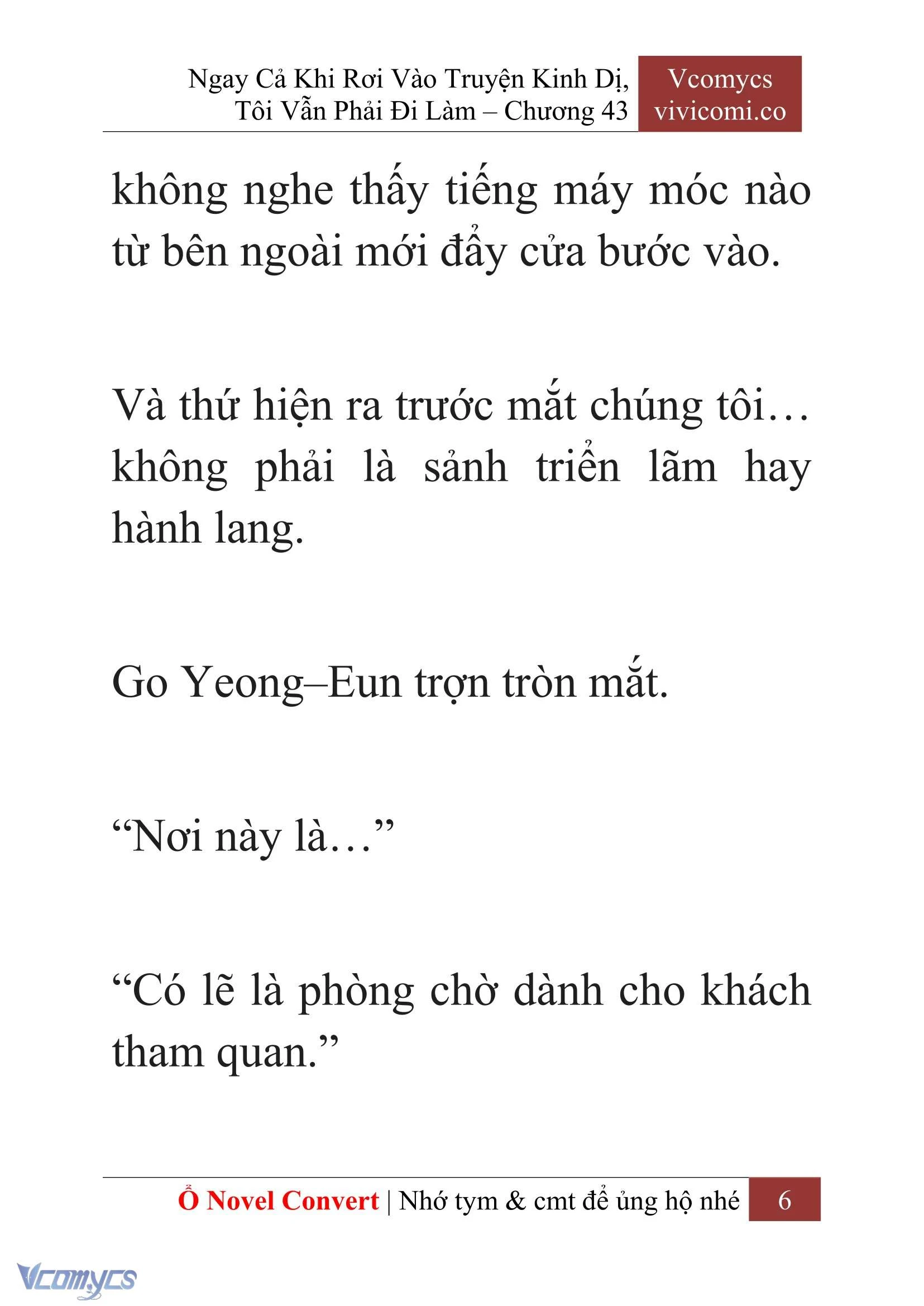 [Novel] Ngay Cả Khi Rơi Vào Truyện Kinh Dị, Tôi Vẫn Phải Đi Làm Chapter  43 - 8