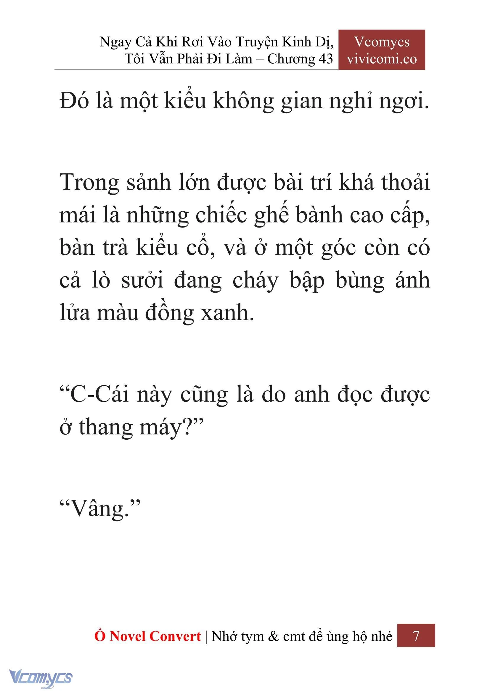 [Novel] Ngay Cả Khi Rơi Vào Truyện Kinh Dị, Tôi Vẫn Phải Đi Làm Chapter  43 - 9