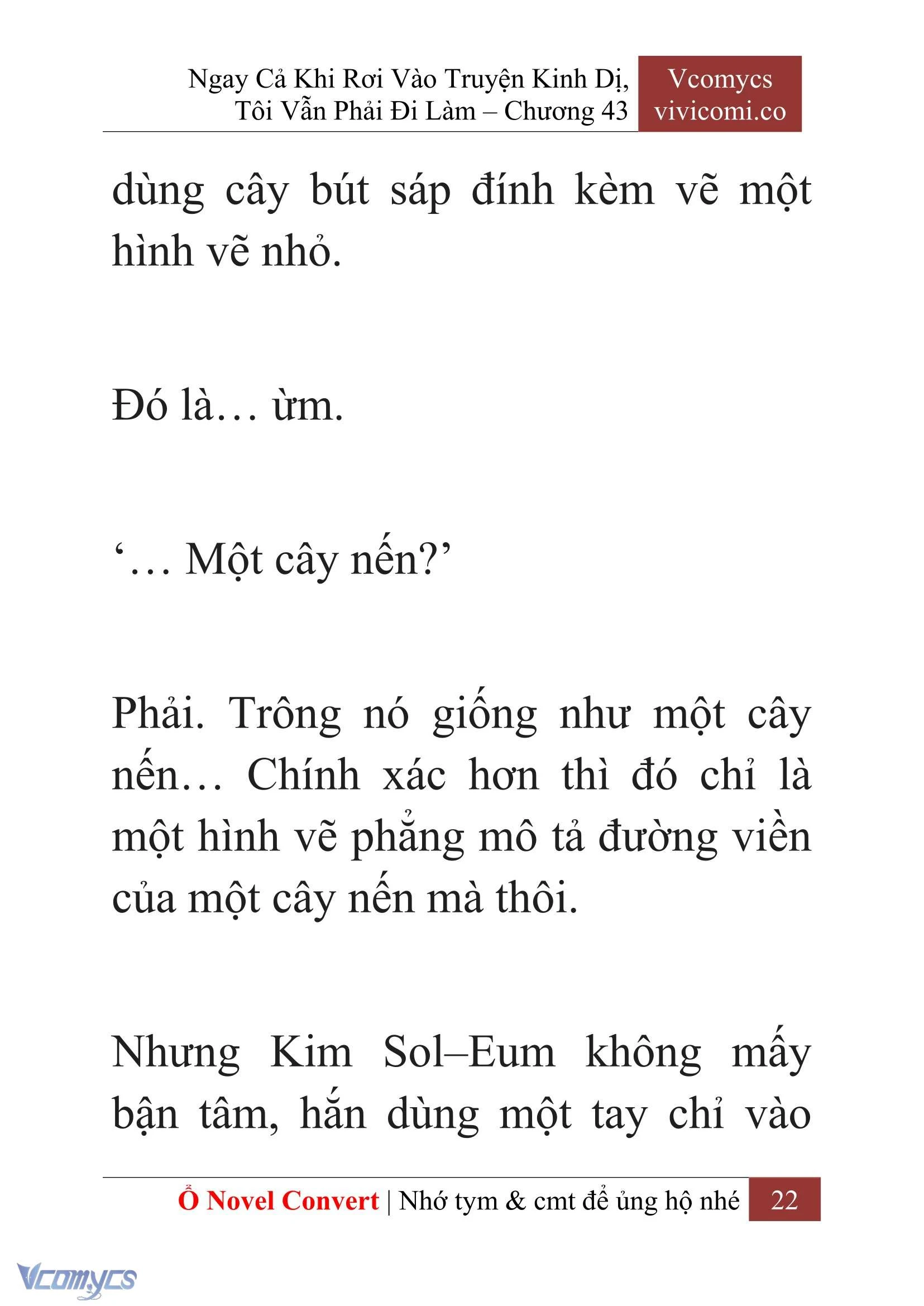[Novel] Ngay Cả Khi Rơi Vào Truyện Kinh Dị, Tôi Vẫn Phải Đi Làm Chapter  43 - 24