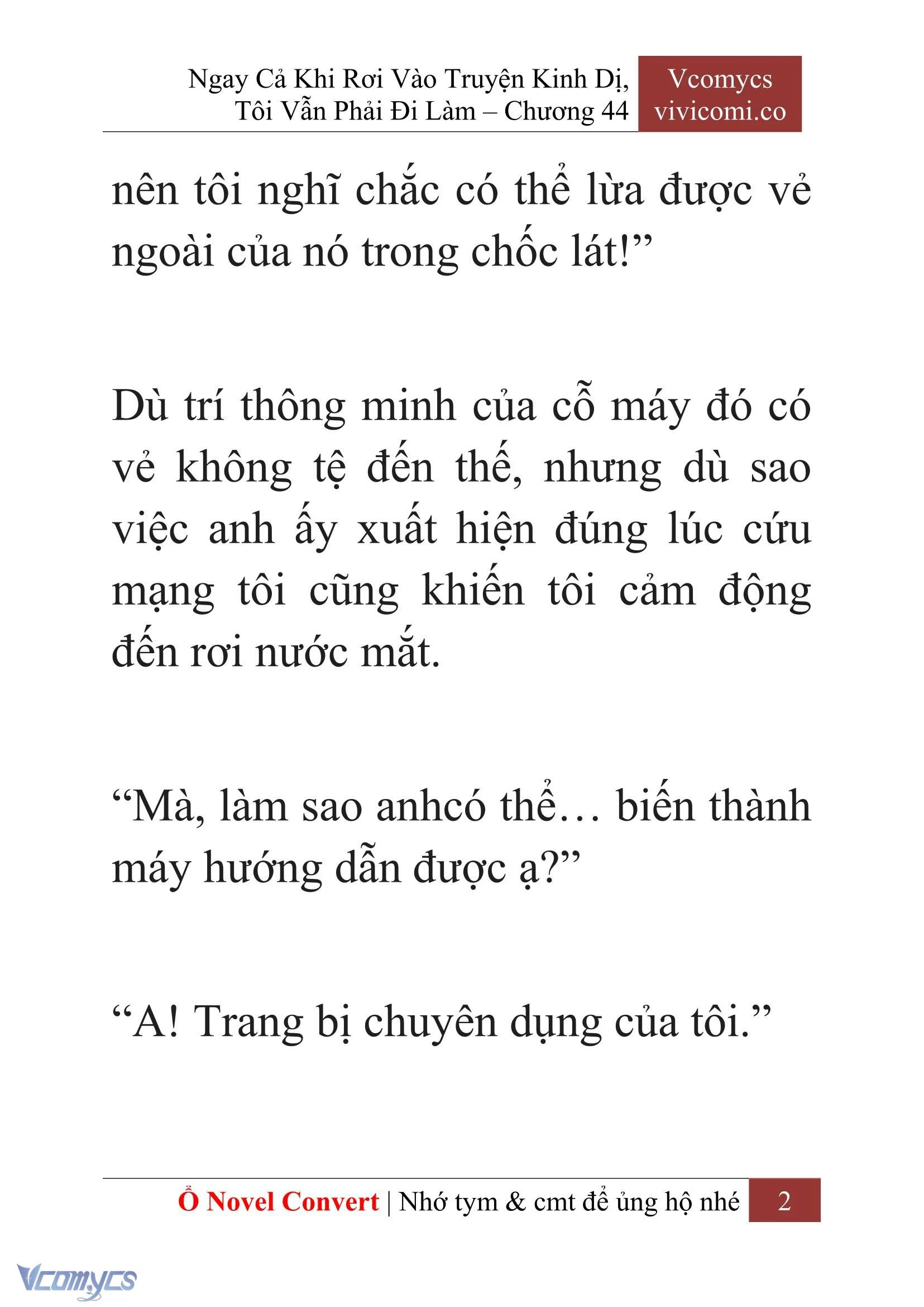 [Novel] Ngay Cả Khi Rơi Vào Truyện Kinh Dị, Tôi Vẫn Phải Đi Làm Chapter  44 - 4