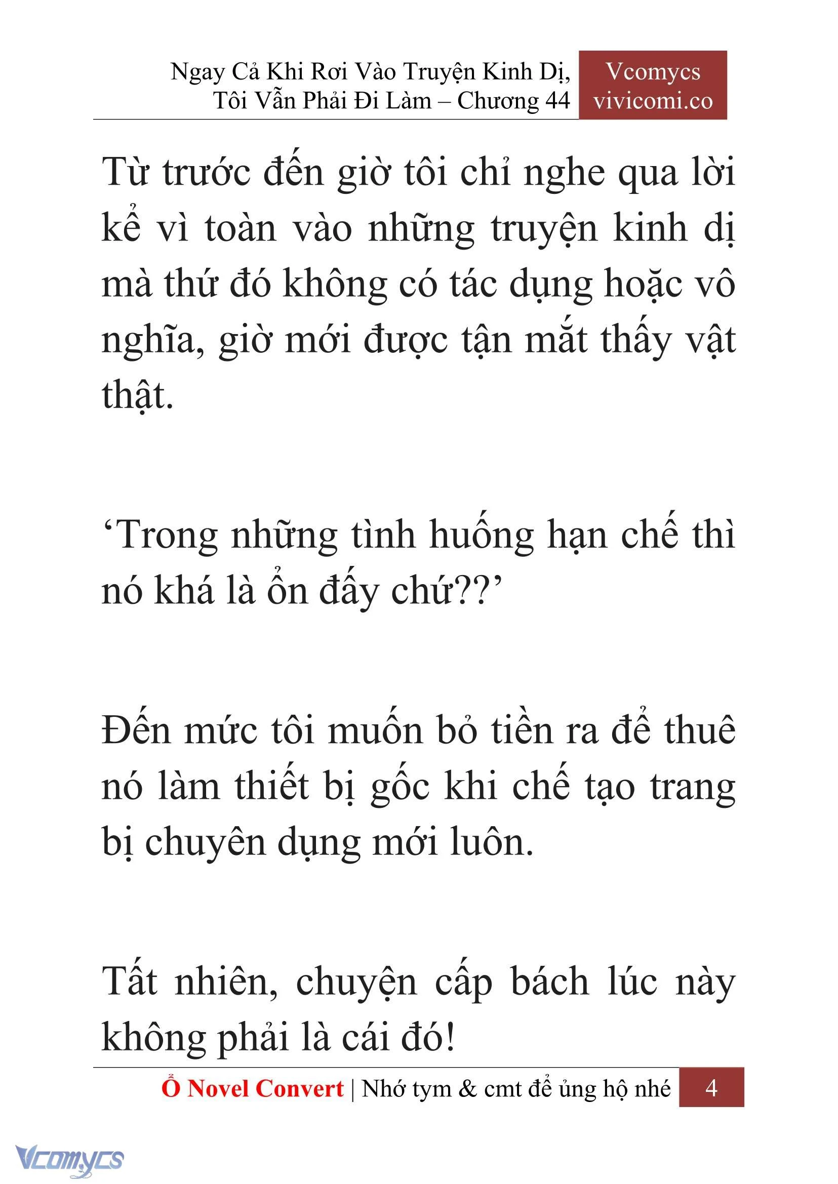 [Novel] Ngay Cả Khi Rơi Vào Truyện Kinh Dị, Tôi Vẫn Phải Đi Làm Chapter  44 - 6