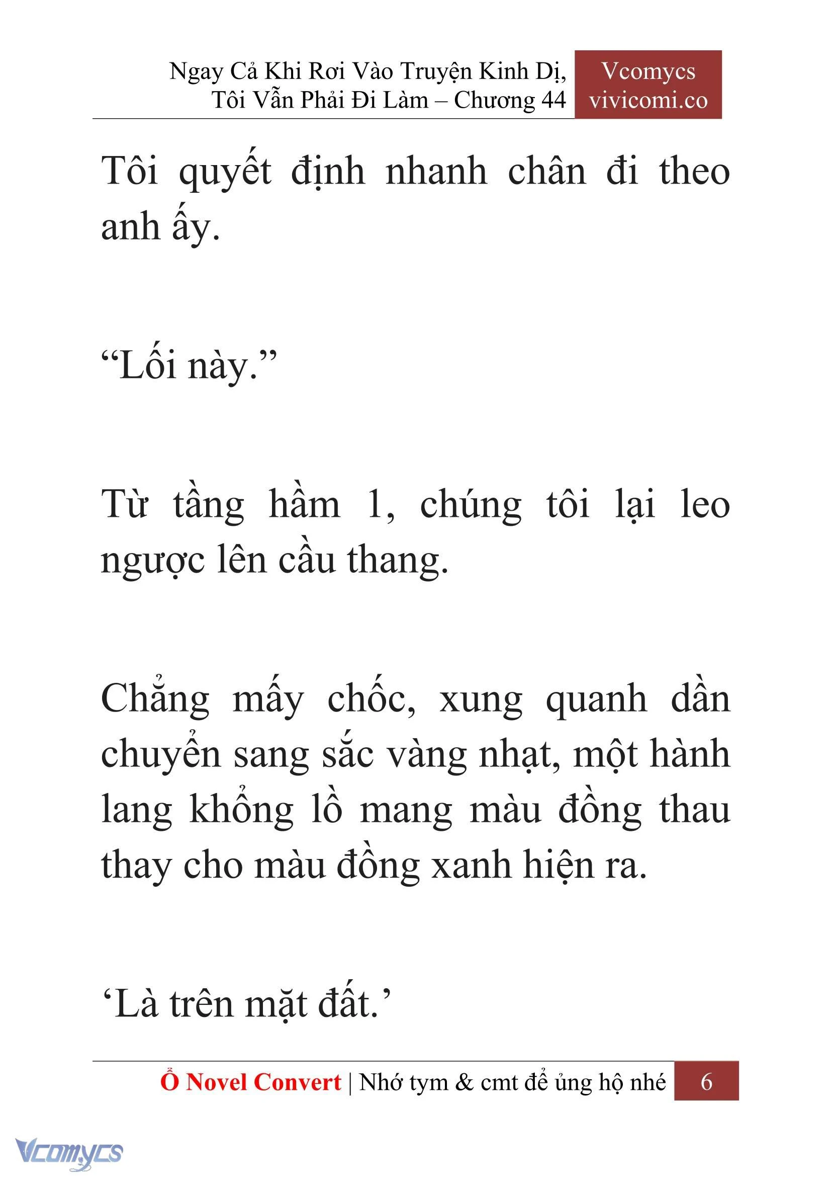 [Novel] Ngay Cả Khi Rơi Vào Truyện Kinh Dị, Tôi Vẫn Phải Đi Làm Chapter  44 - 8