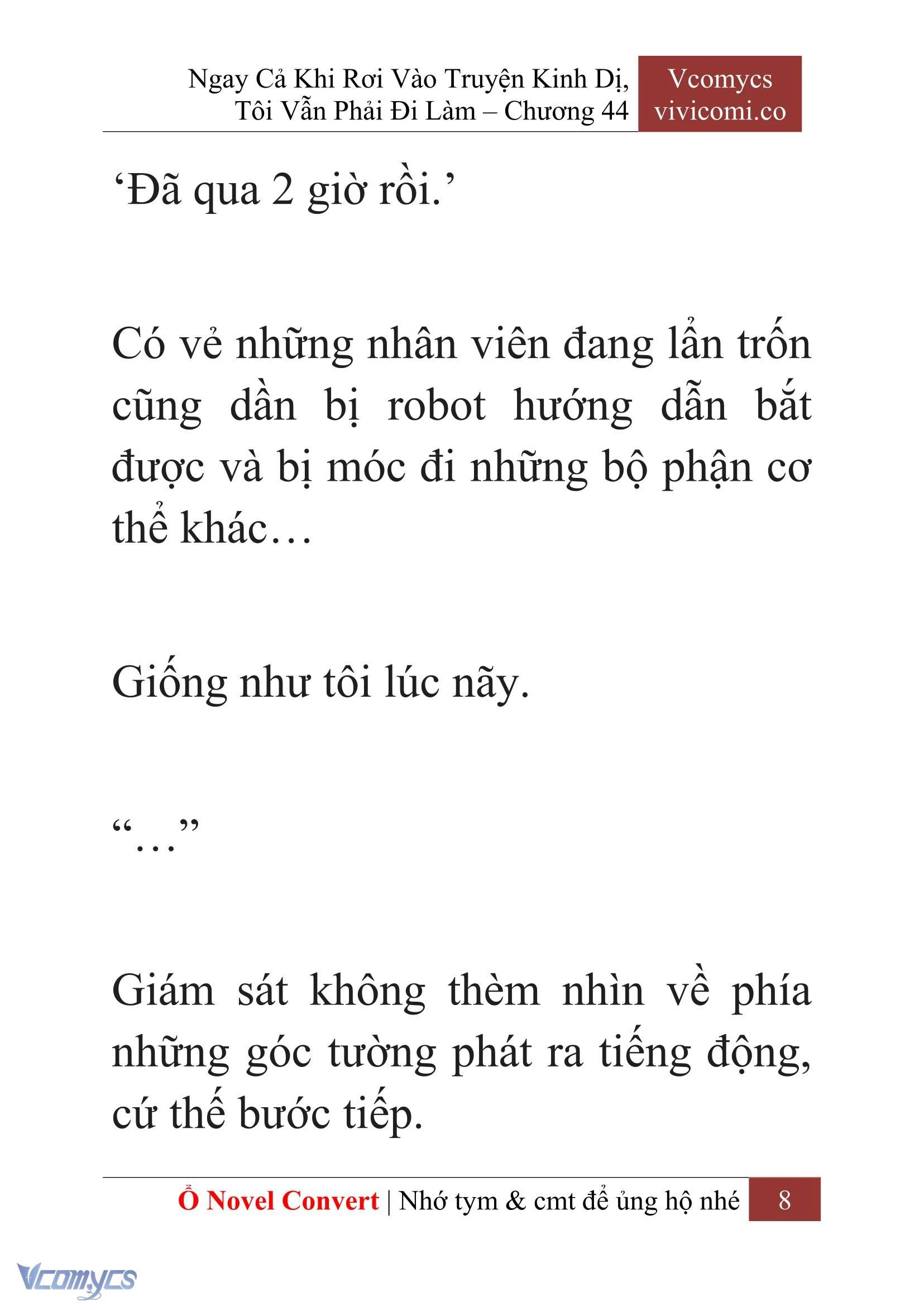 [Novel] Ngay Cả Khi Rơi Vào Truyện Kinh Dị, Tôi Vẫn Phải Đi Làm Chapter  44 - 10