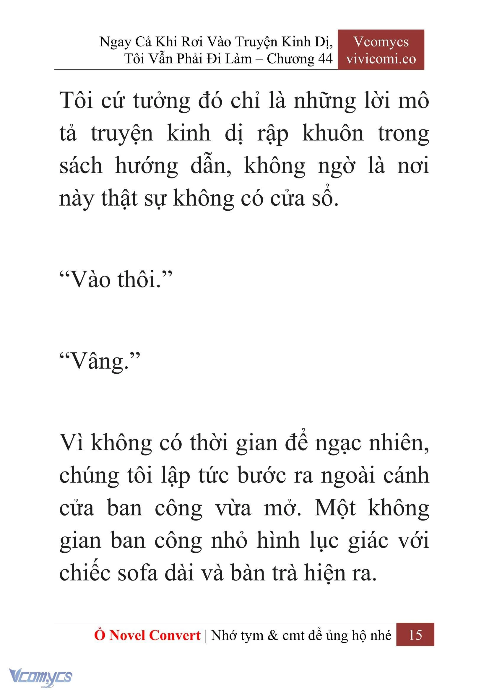 [Novel] Ngay Cả Khi Rơi Vào Truyện Kinh Dị, Tôi Vẫn Phải Đi Làm Chapter  44 - 17
