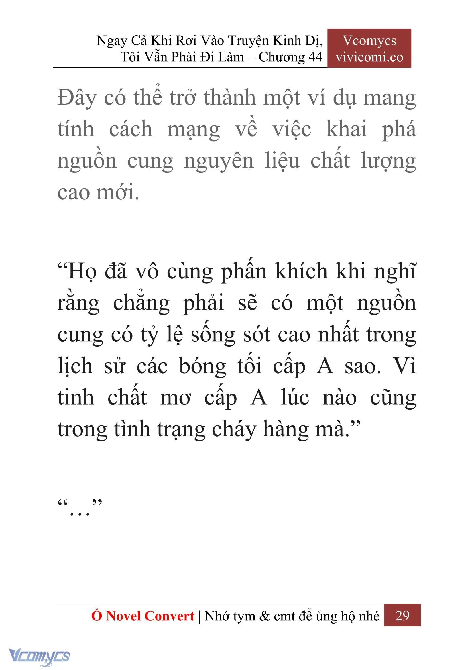 [Novel] Ngay Cả Khi Rơi Vào Truyện Kinh Dị, Tôi Vẫn Phải Đi Làm Chapter  44 - 31