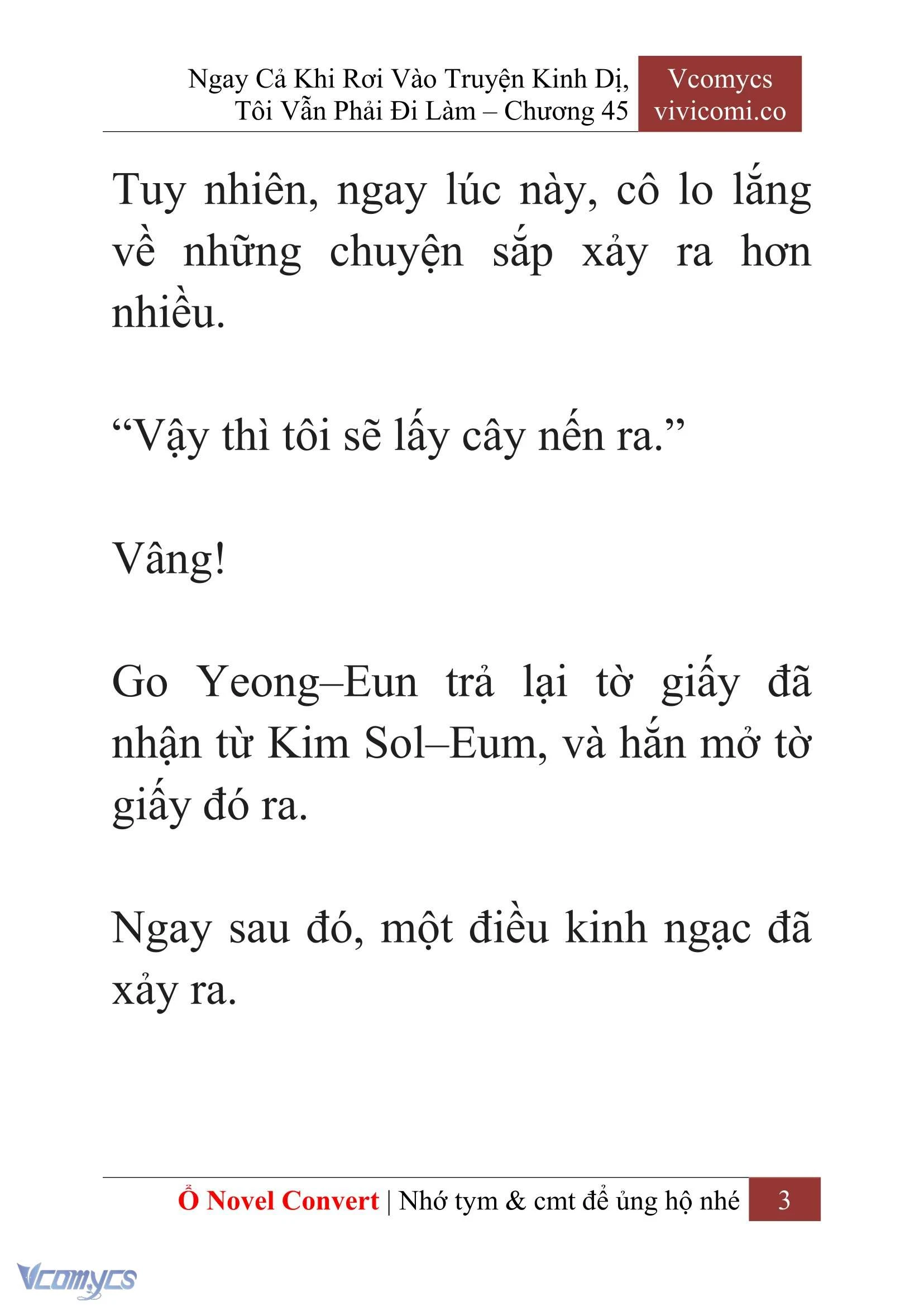 [Novel] Ngay Cả Khi Rơi Vào Truyện Kinh Dị, Tôi Vẫn Phải Đi Làm Chapter  45 - 5