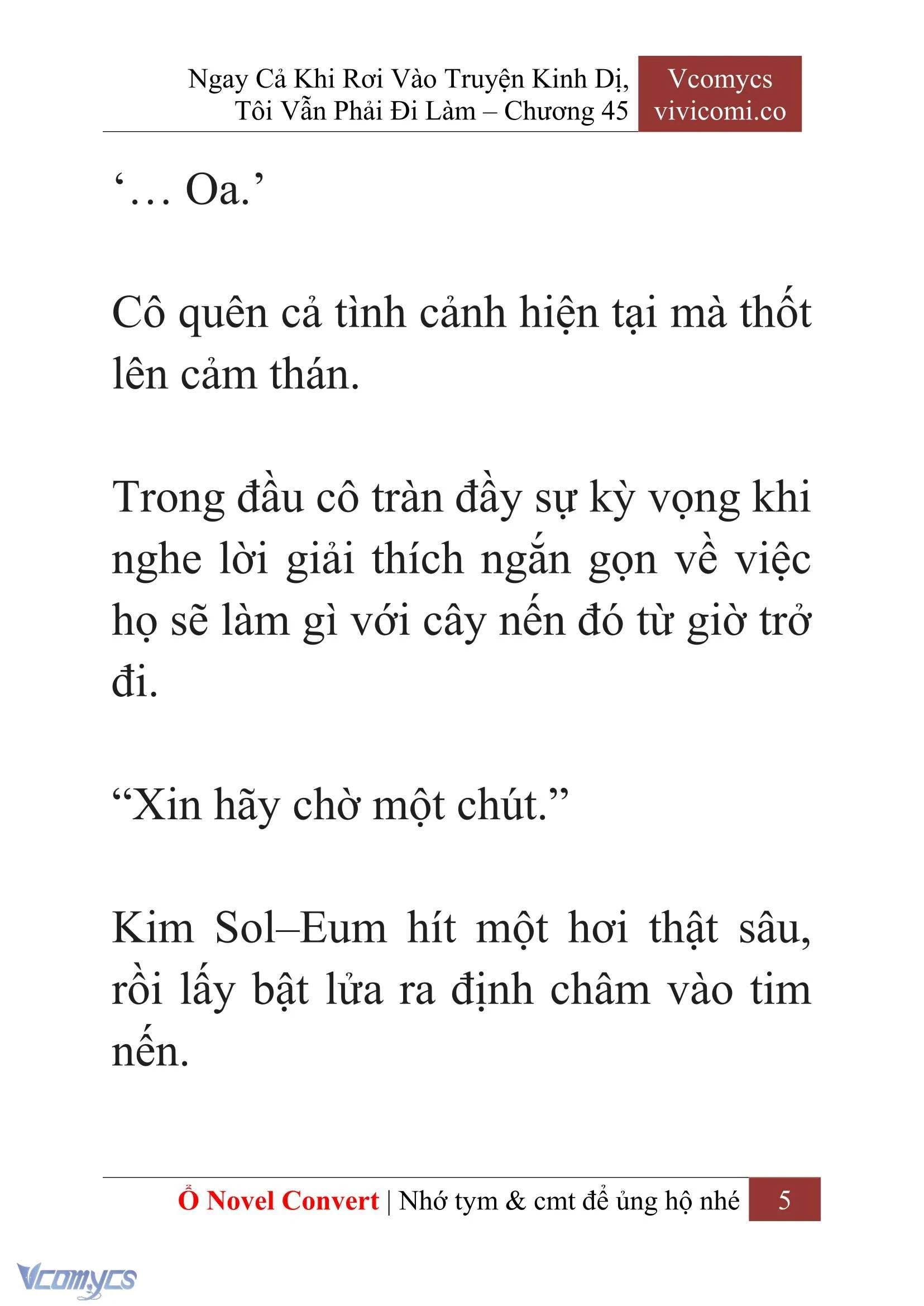 [Novel] Ngay Cả Khi Rơi Vào Truyện Kinh Dị, Tôi Vẫn Phải Đi Làm Chapter  45 - 7