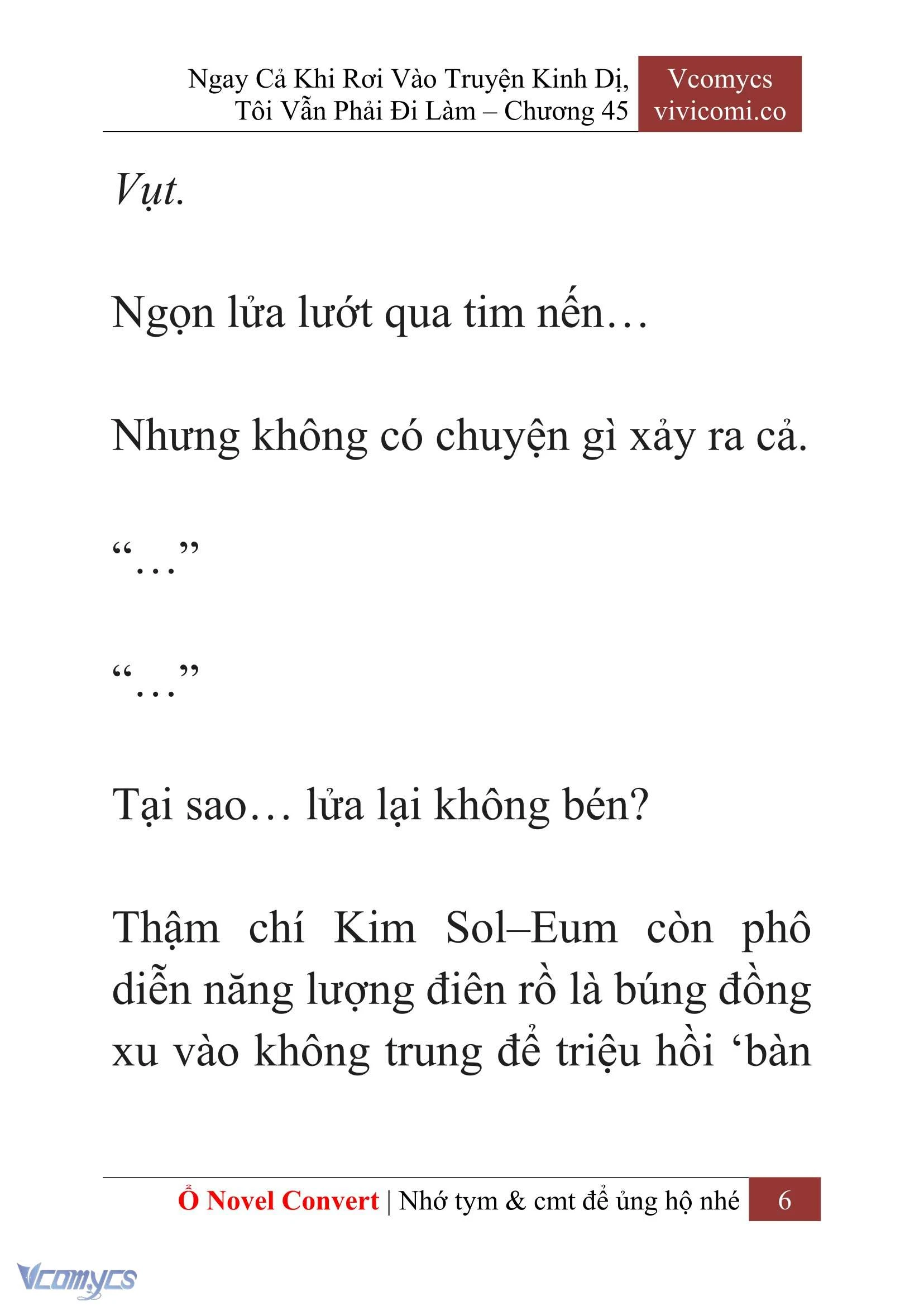 [Novel] Ngay Cả Khi Rơi Vào Truyện Kinh Dị, Tôi Vẫn Phải Đi Làm Chapter  45 - 8