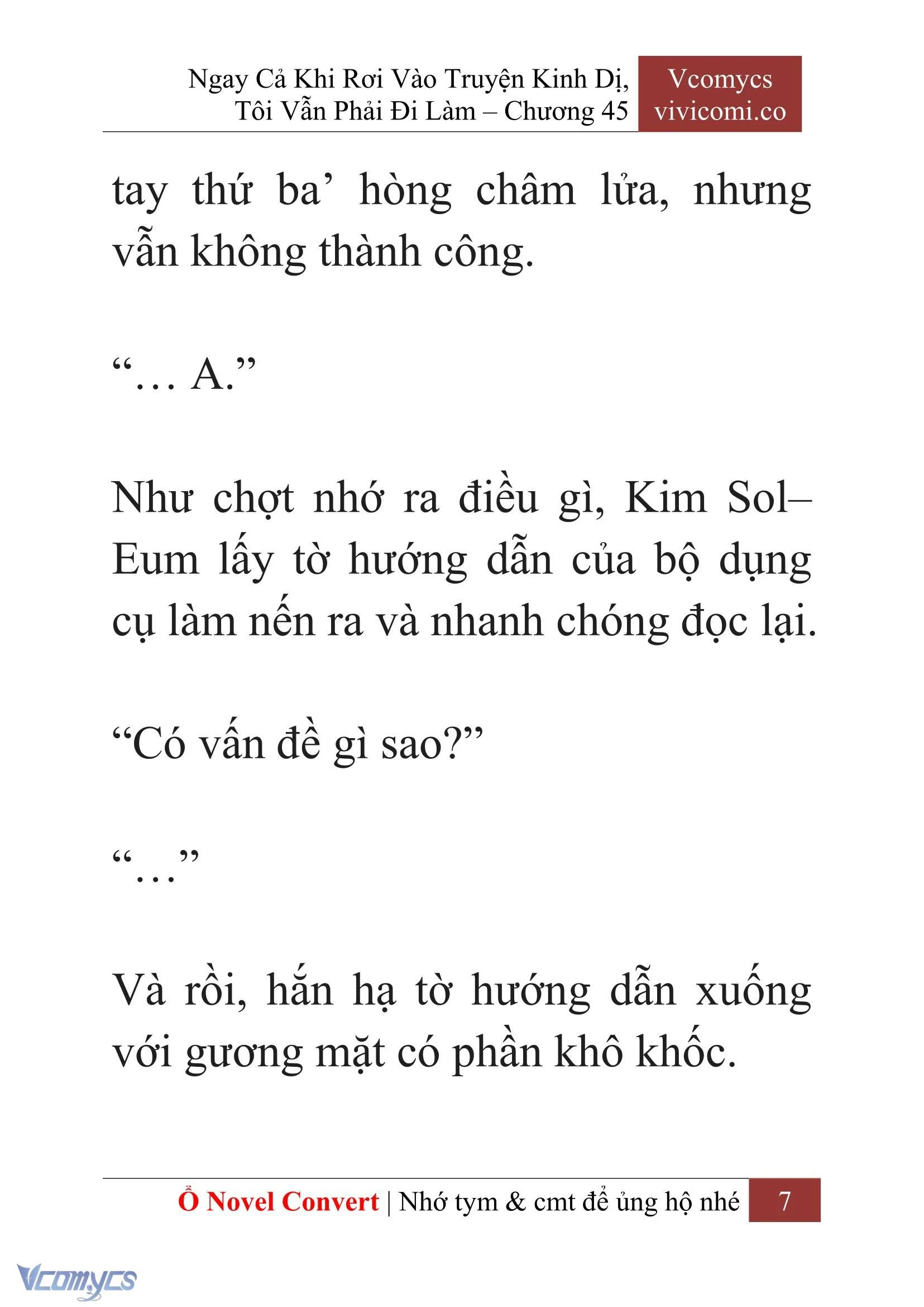 [Novel] Ngay Cả Khi Rơi Vào Truyện Kinh Dị, Tôi Vẫn Phải Đi Làm Chapter  45 - 9