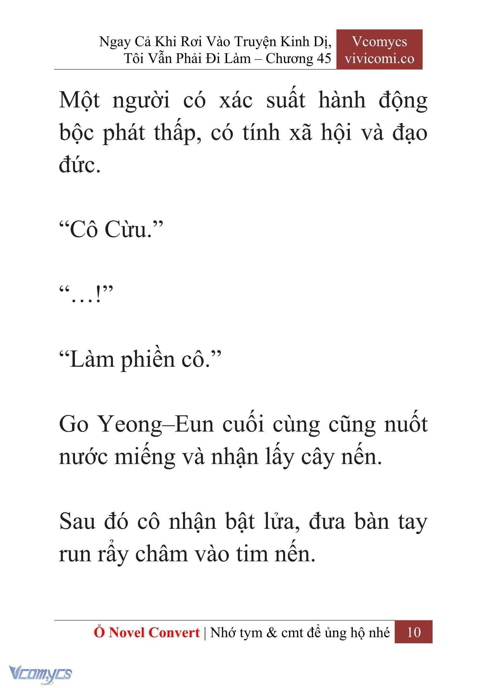 [Novel] Ngay Cả Khi Rơi Vào Truyện Kinh Dị, Tôi Vẫn Phải Đi Làm Chapter  45 - 12