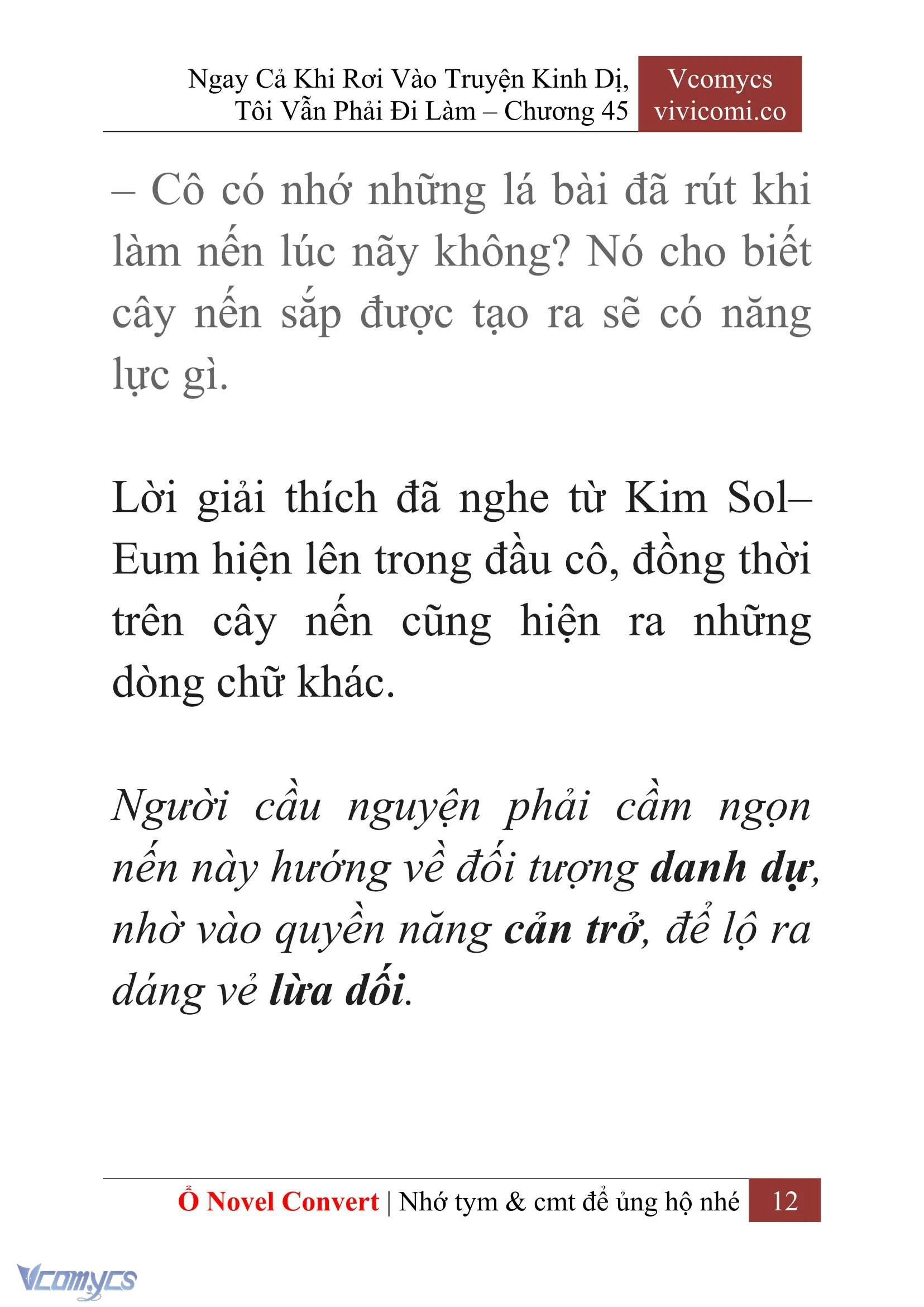 [Novel] Ngay Cả Khi Rơi Vào Truyện Kinh Dị, Tôi Vẫn Phải Đi Làm Chapter  45 - 14